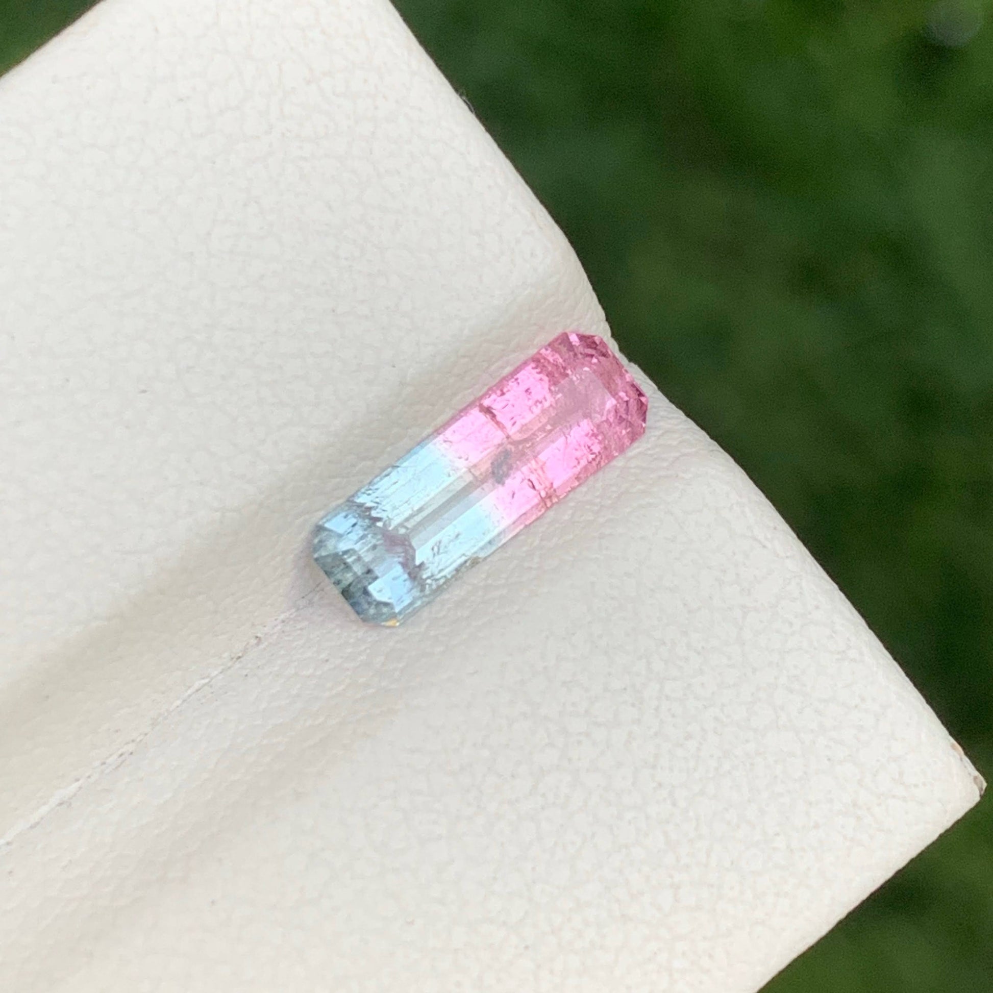 1.95 Carats Tricolor Tourmaline Gem