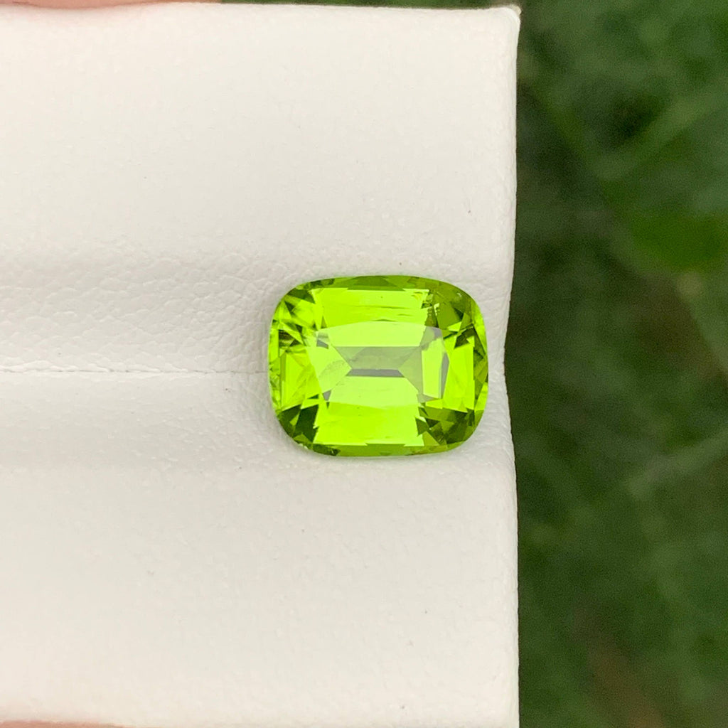3.75 Carat Apple Green Peridot 