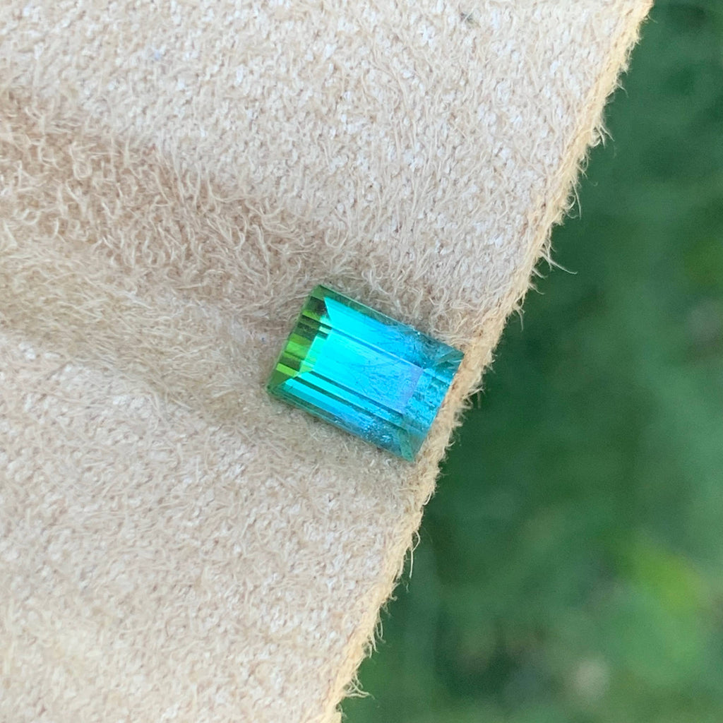 1.80 Carats Bicolor Tourmaline Gem