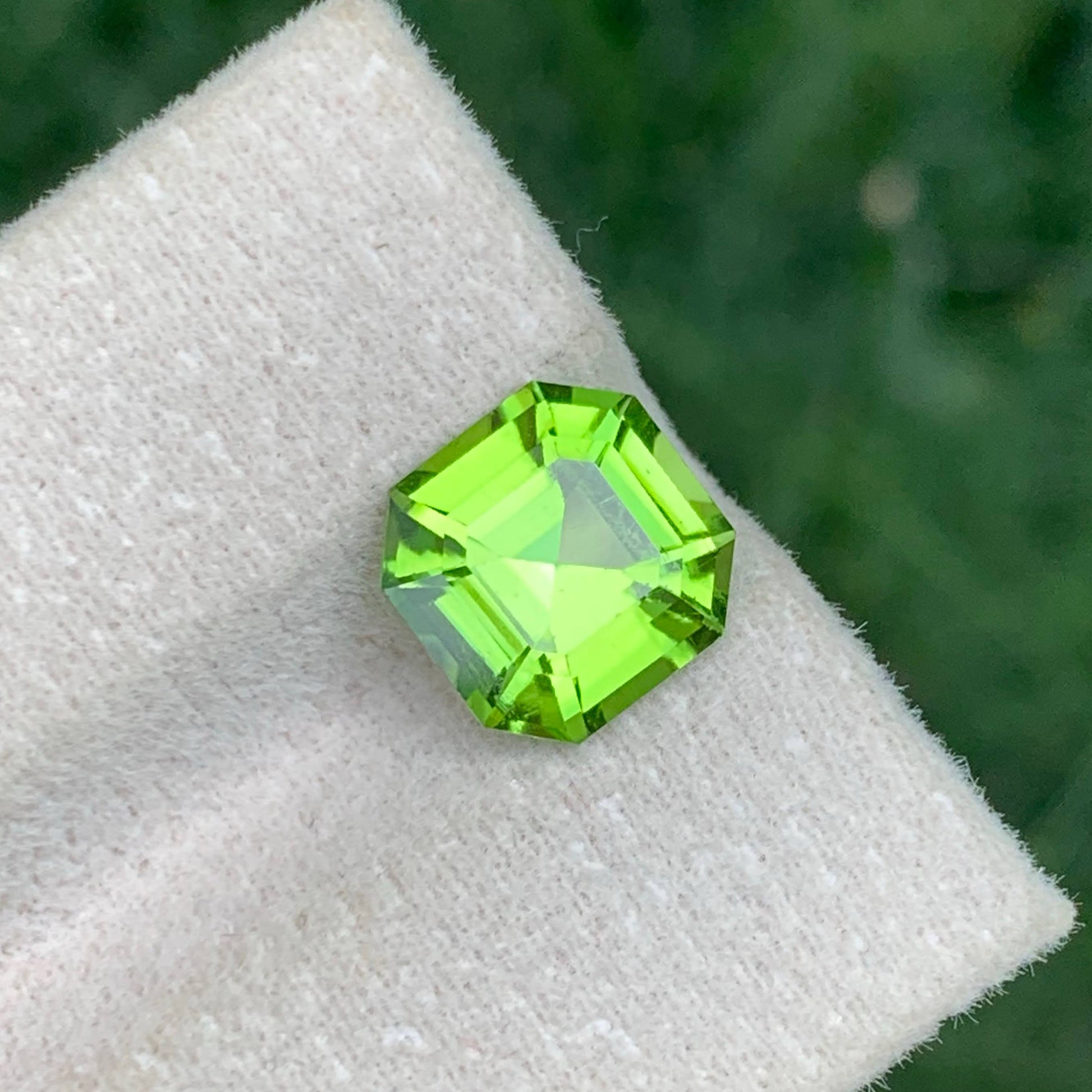 3.30 Carat Apple Green Peridot