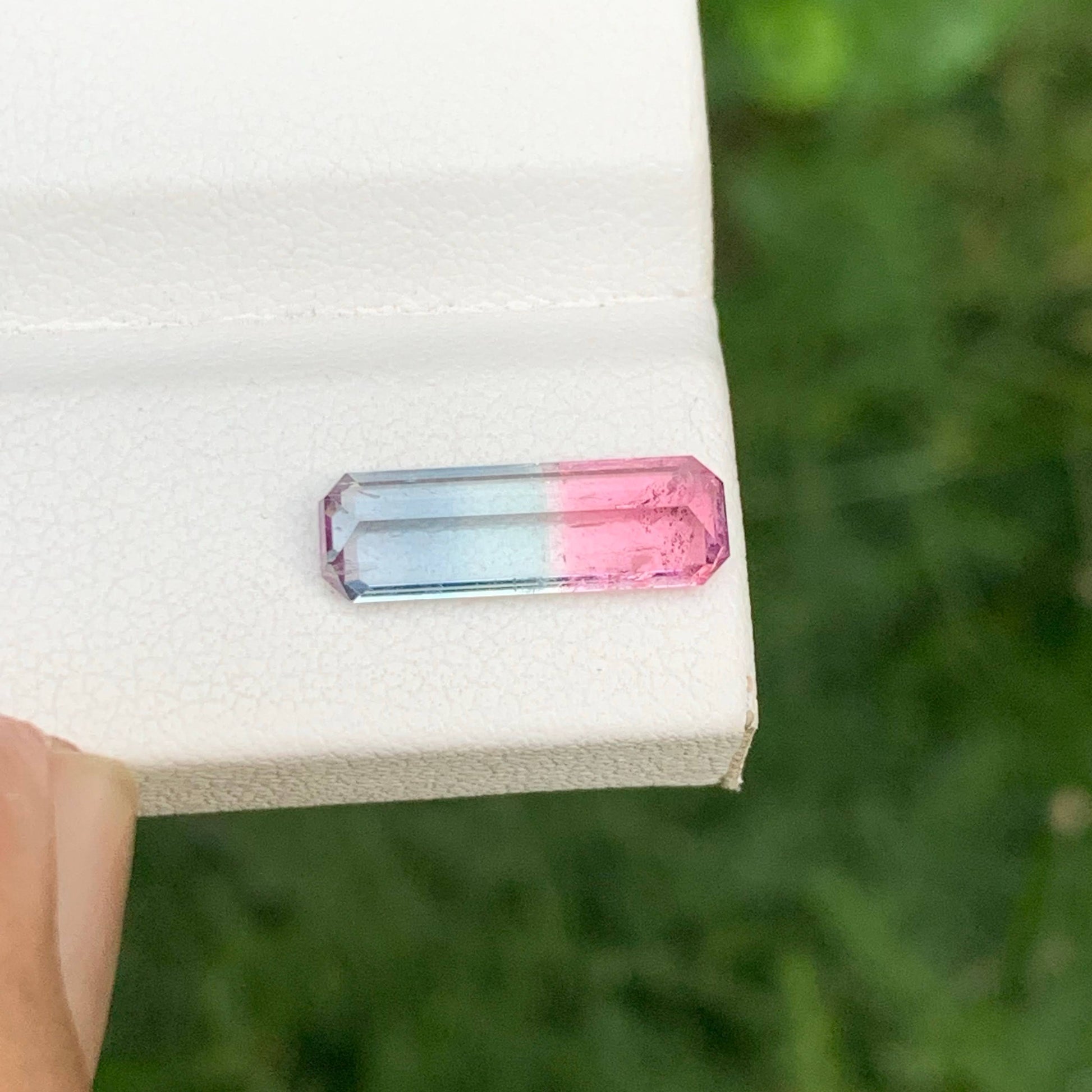 1.95 Carats Tricolor Tourmaline Gem