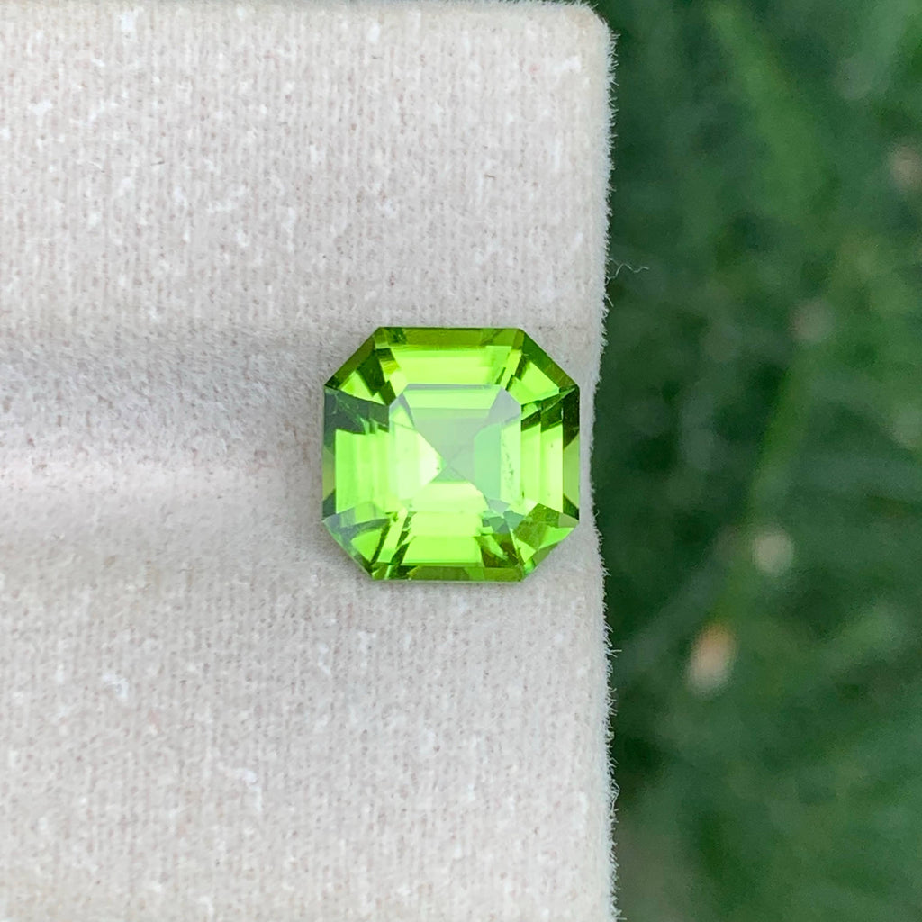 3.30 Carat Apple Green Peridot