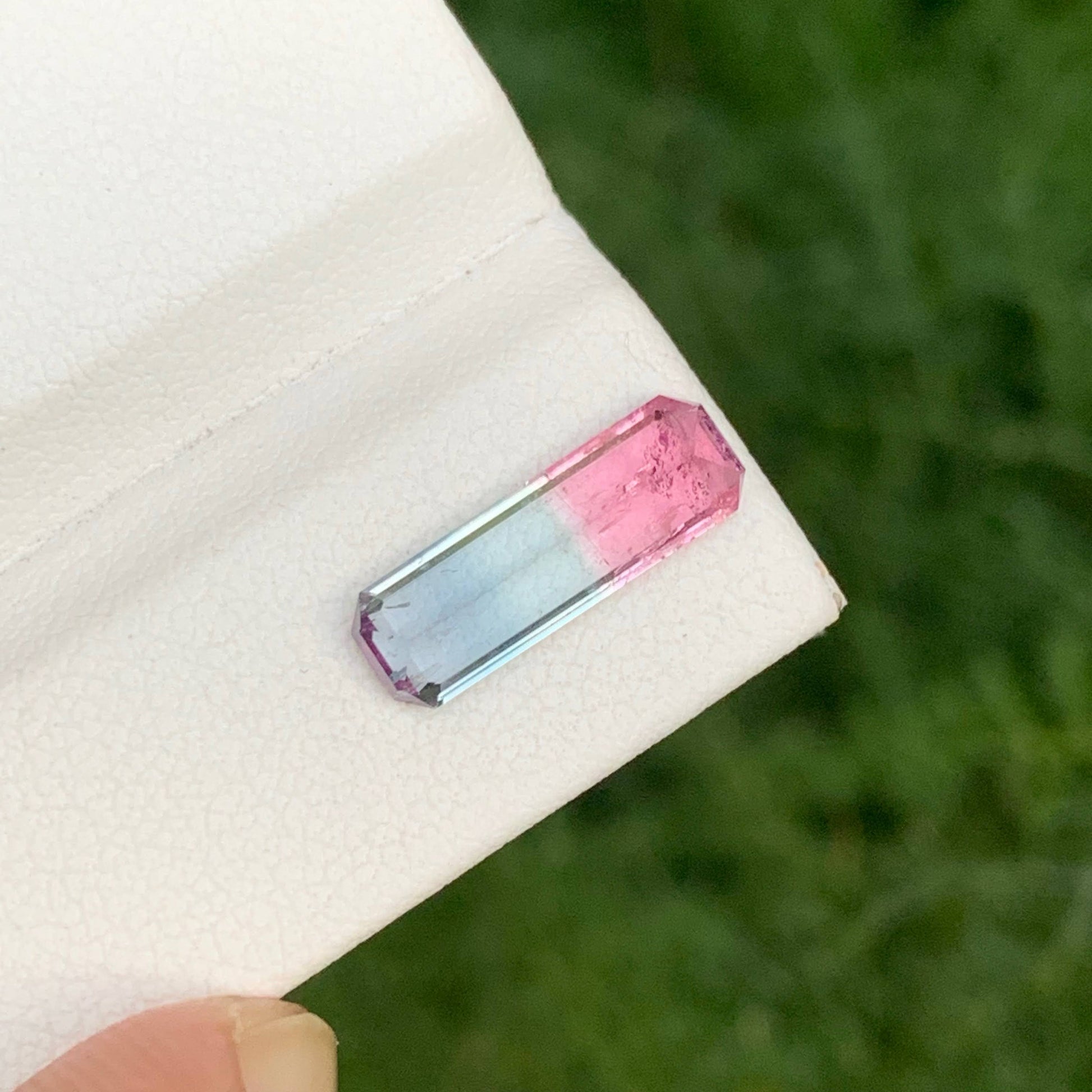 1.95 Carats Tricolor Tourmaline Gem