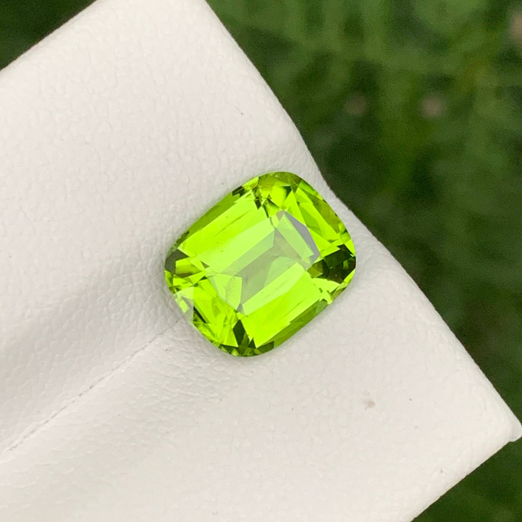 3.75 Carat Apple Green Peridot 
