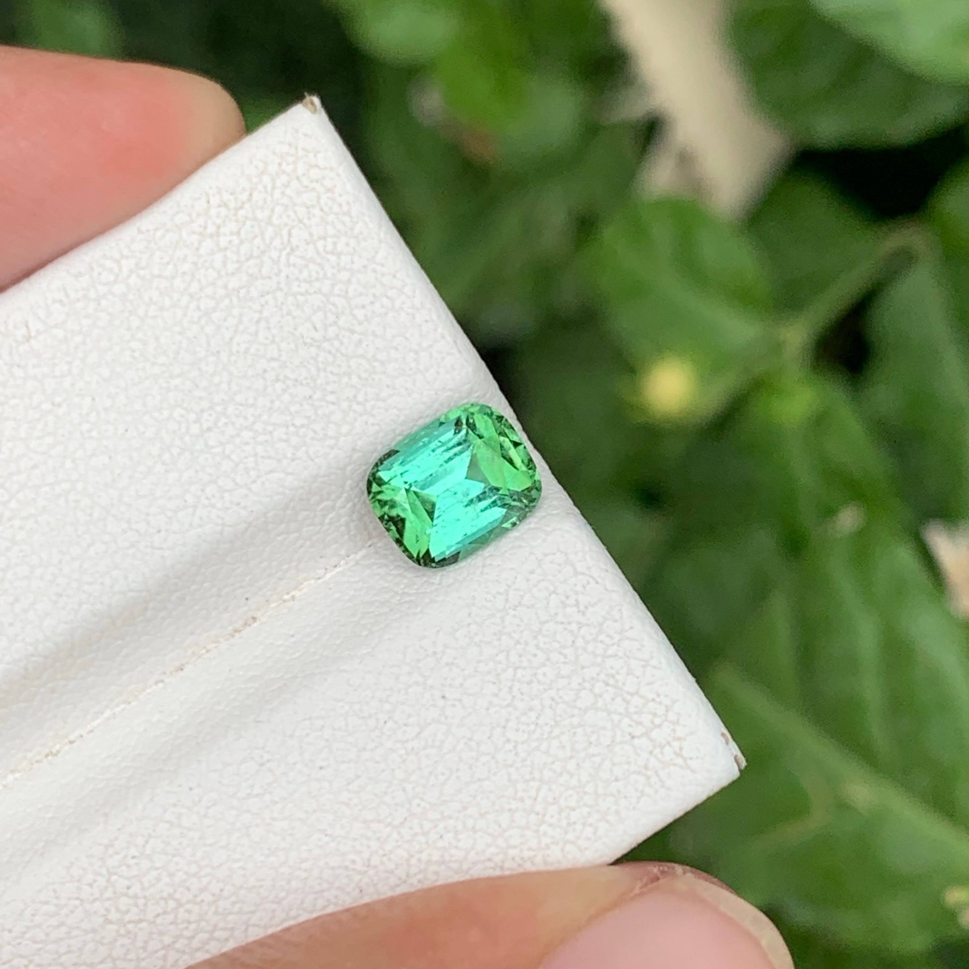 1.40 Carat Mint Tourmaline Gem