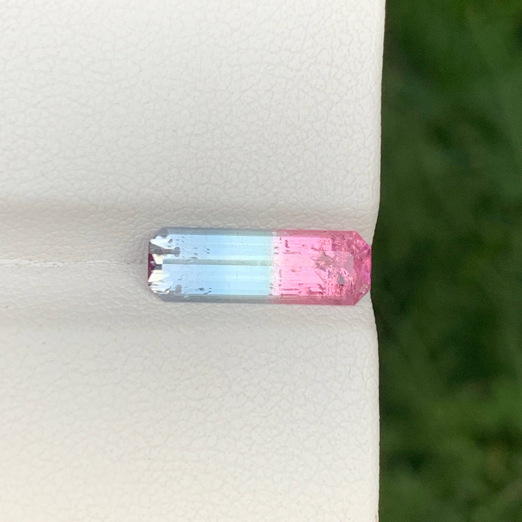 1.95 Carats Tricolor Tourmaline Gem