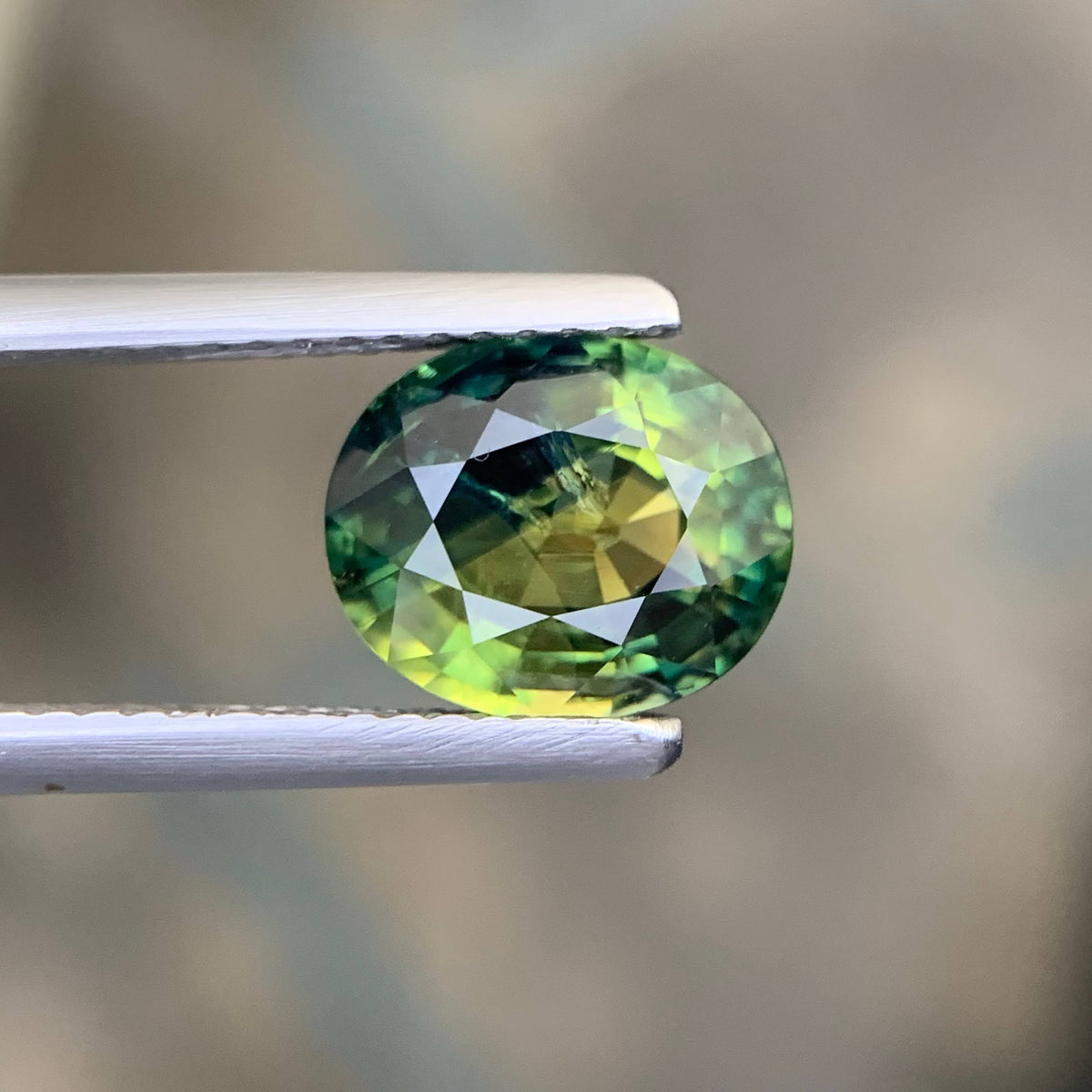 3.19 Carat Natural Loose Certified Parti Sapphire Stone Oval Cut Madagascar Gem