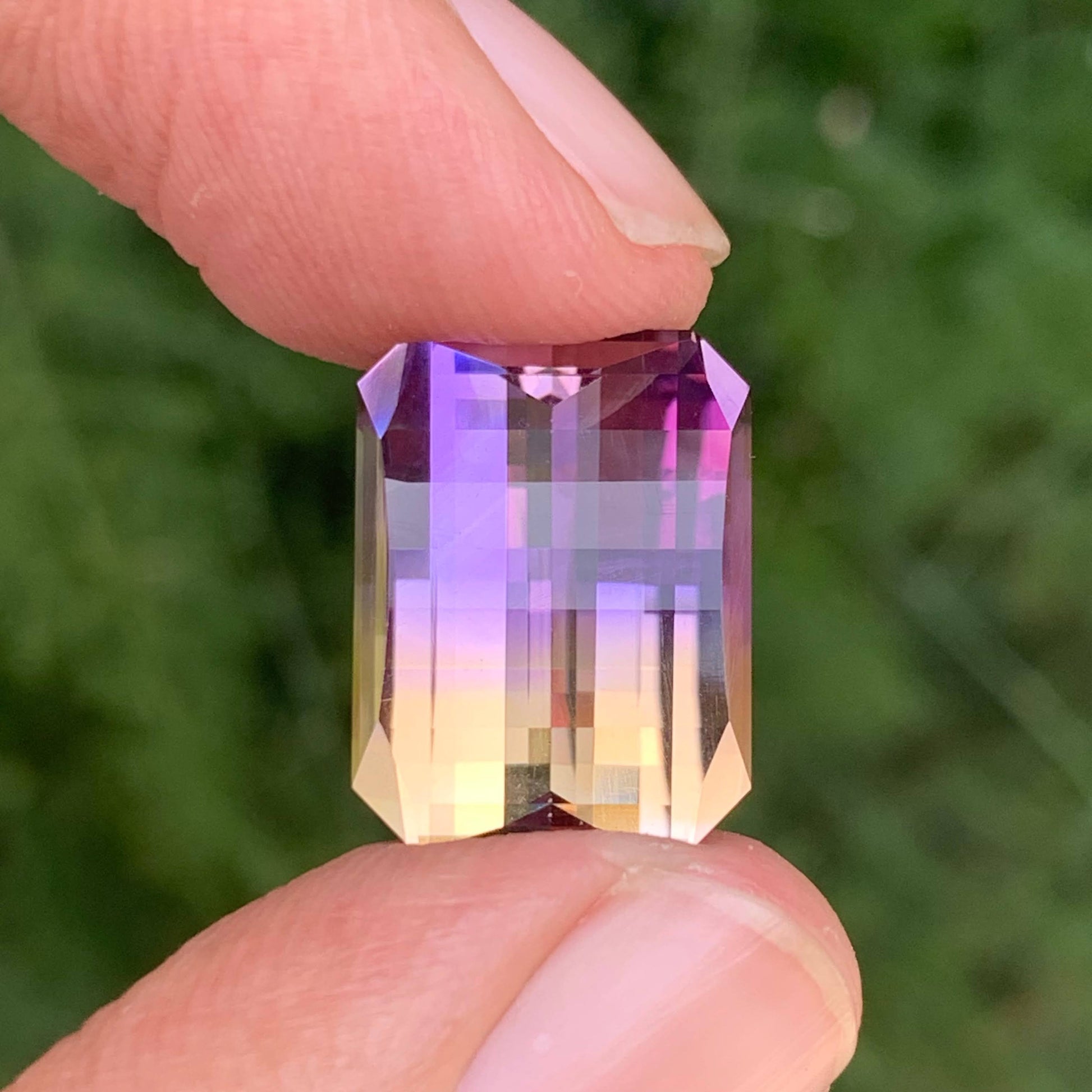 13.50 Carat Bicolor Ametrine Stone
