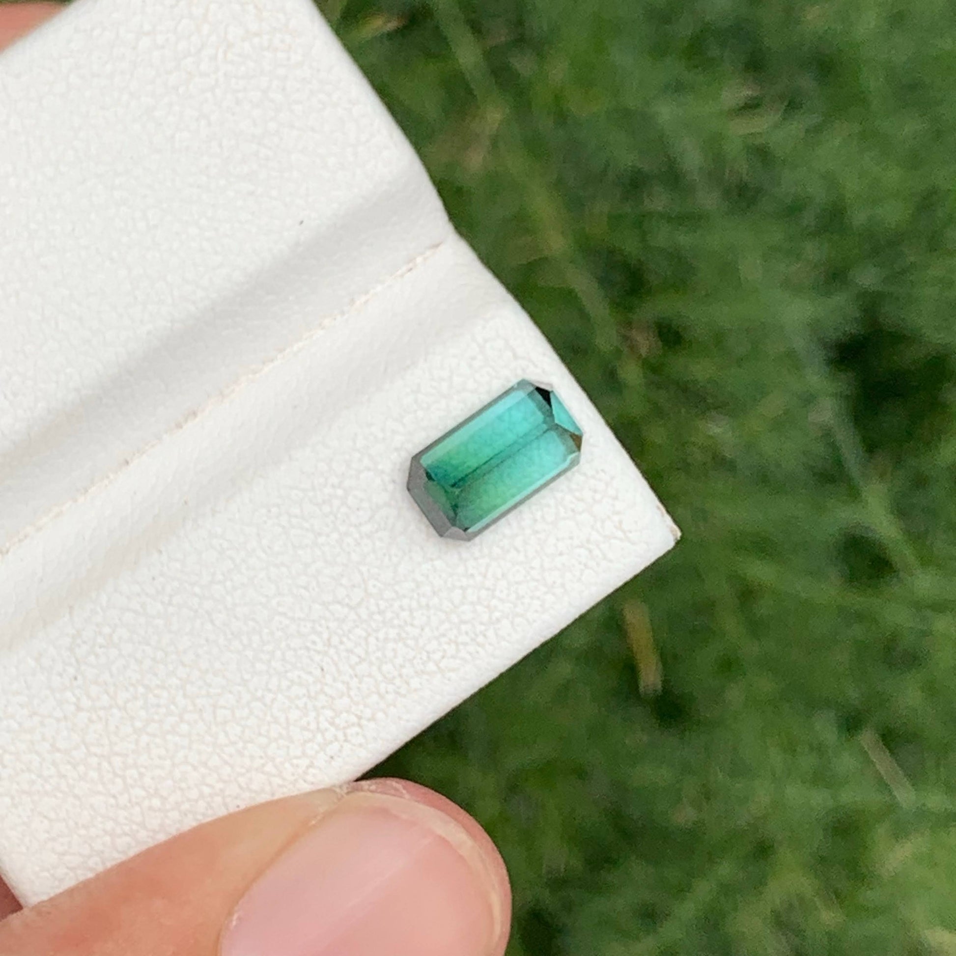 1.45 Carat Bluish Green Tourmaline
