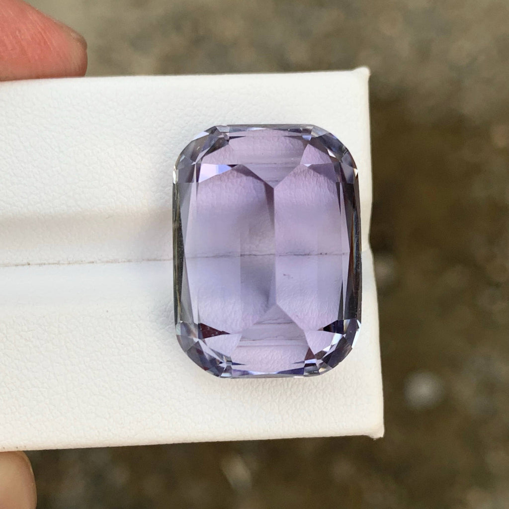 39.00 Carat Natural Loose Purplish No Heat Kunzite Cushion Cut Afghan Gemstone