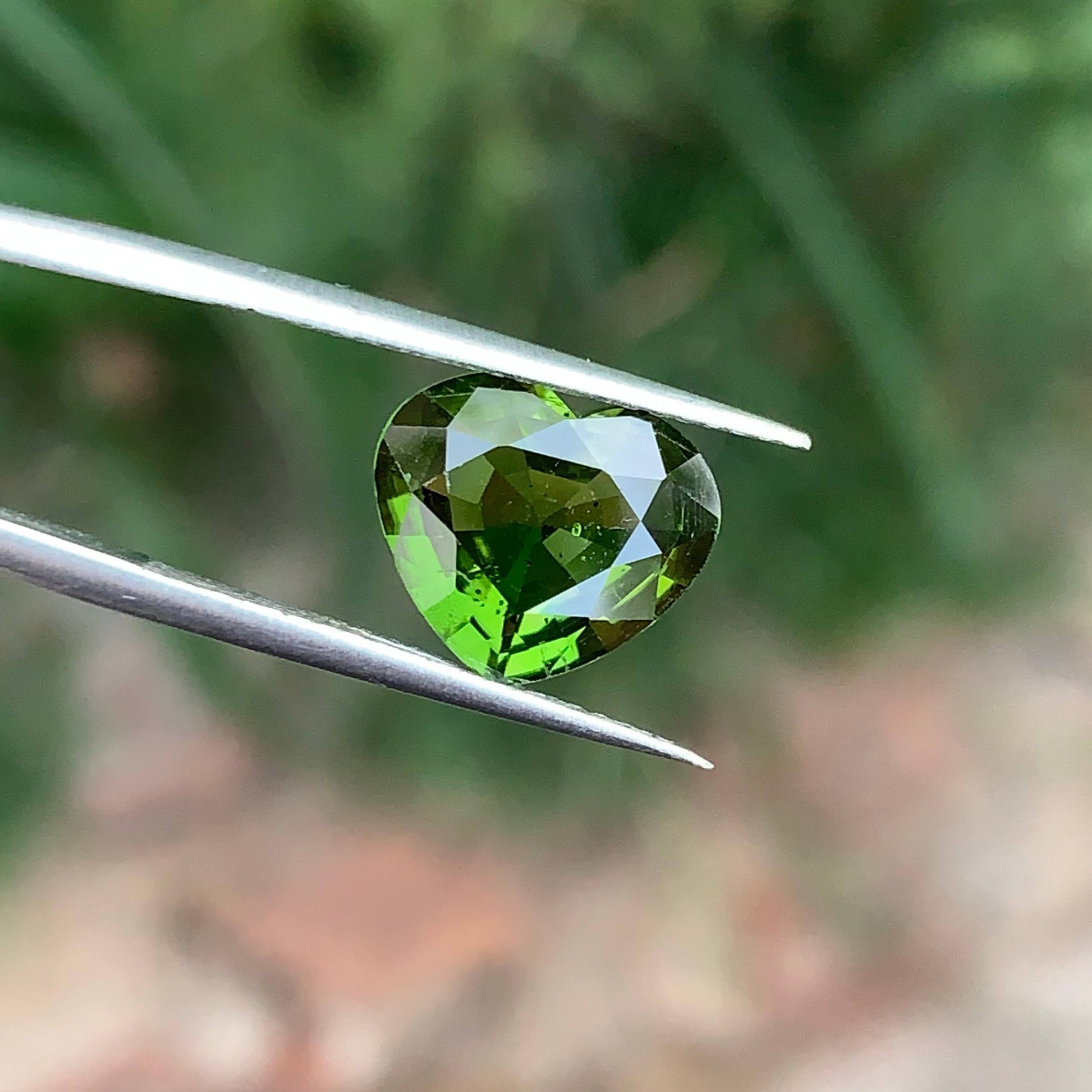 2.60 Ct Natural Chrome Tourmaline Heart 