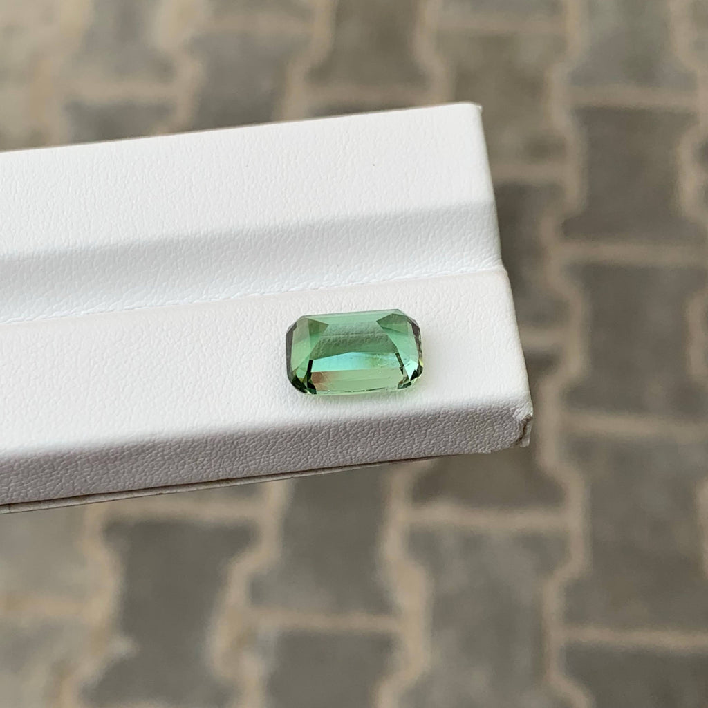 5.30 Carat Natural Loose Mint Green Tourmaline Cushion Cut Afghan Gemstone