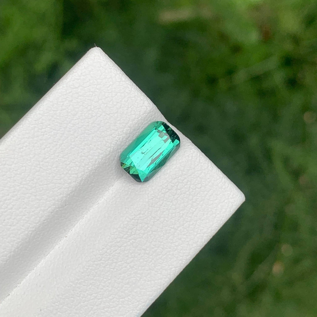 2.20 Carat Bluish Green Tourmaline