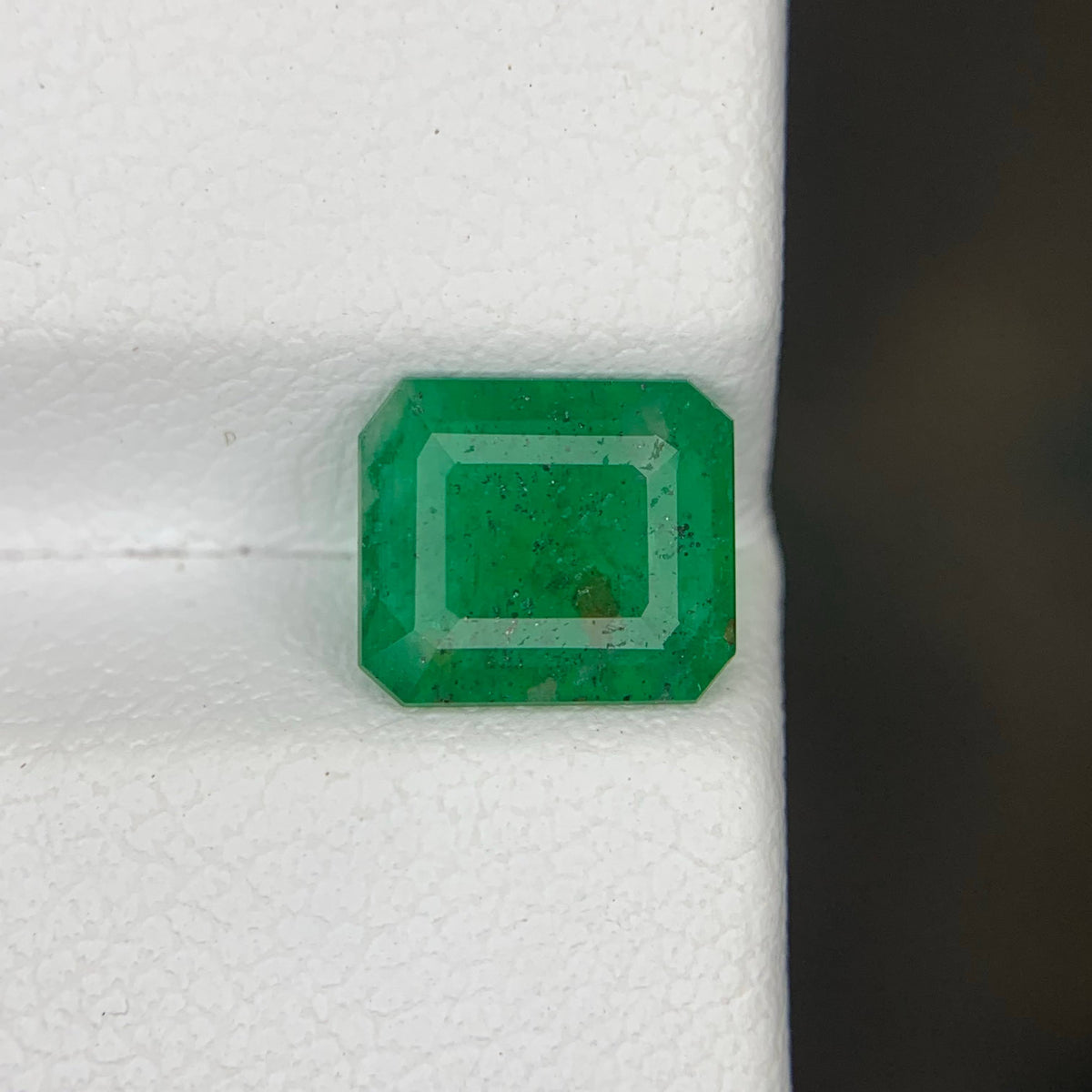 1.25 Ct Green Emerald Emerald Cut