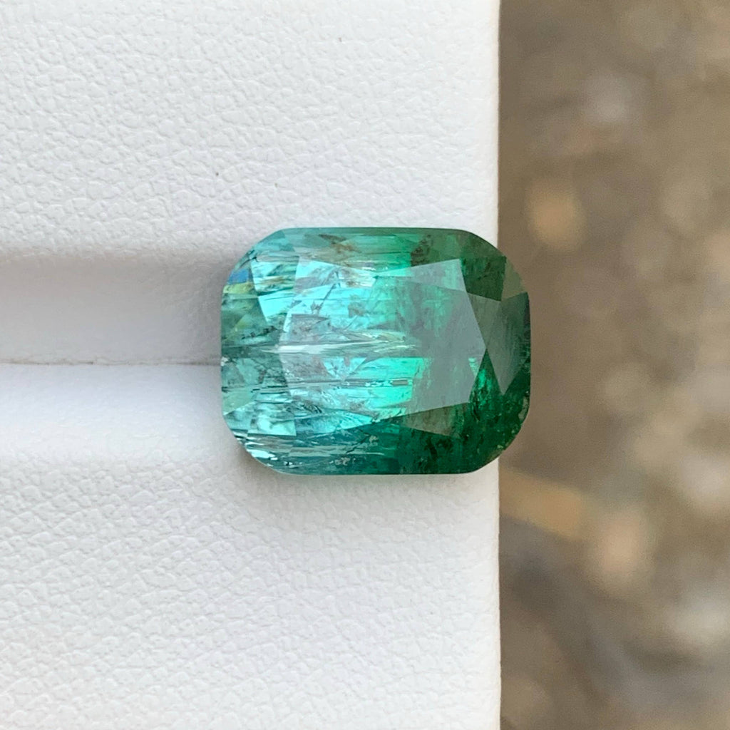 9.25 Ct Bicolor Tourmaline Cushion