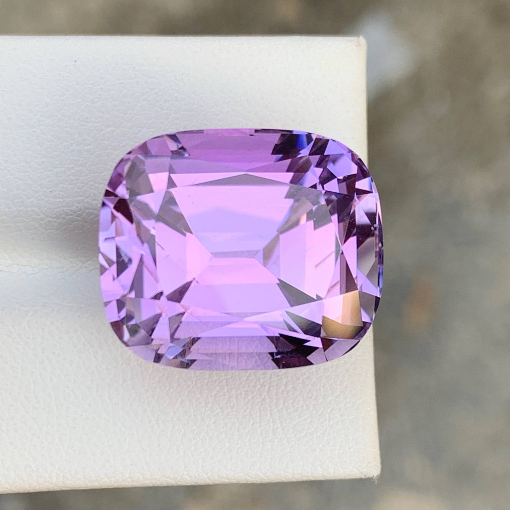 41.00 Carat Natural Loose Purple Kunzite Cushion Cut Afghan Gemstone