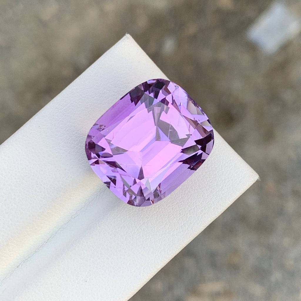 41.00 Carat Natural Loose Purple Kunzite Cushion Cut Afghan Gemstone