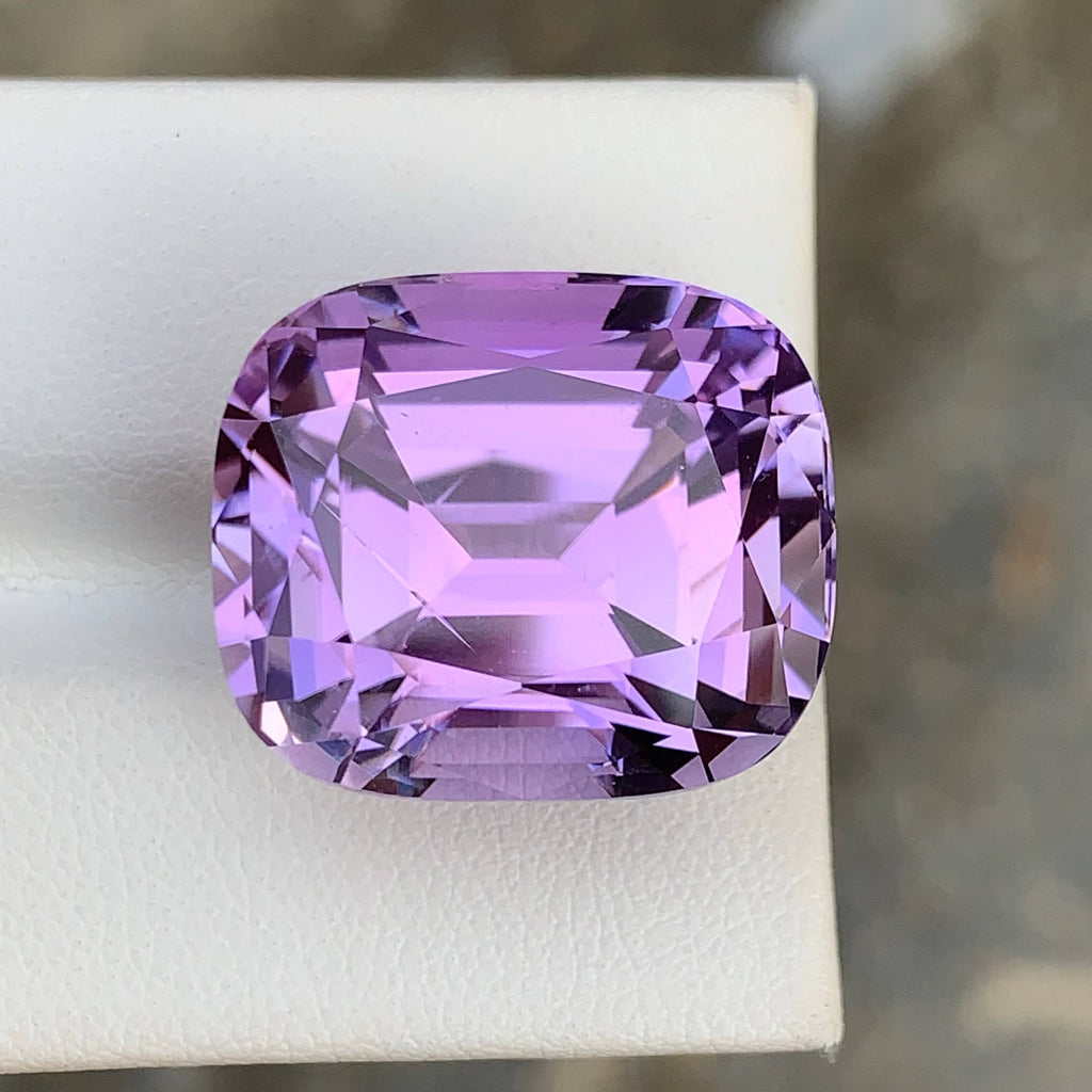 41.00 Carat Natural Loose Purple Kunzite Cushion Cut Afghan Gemstone
