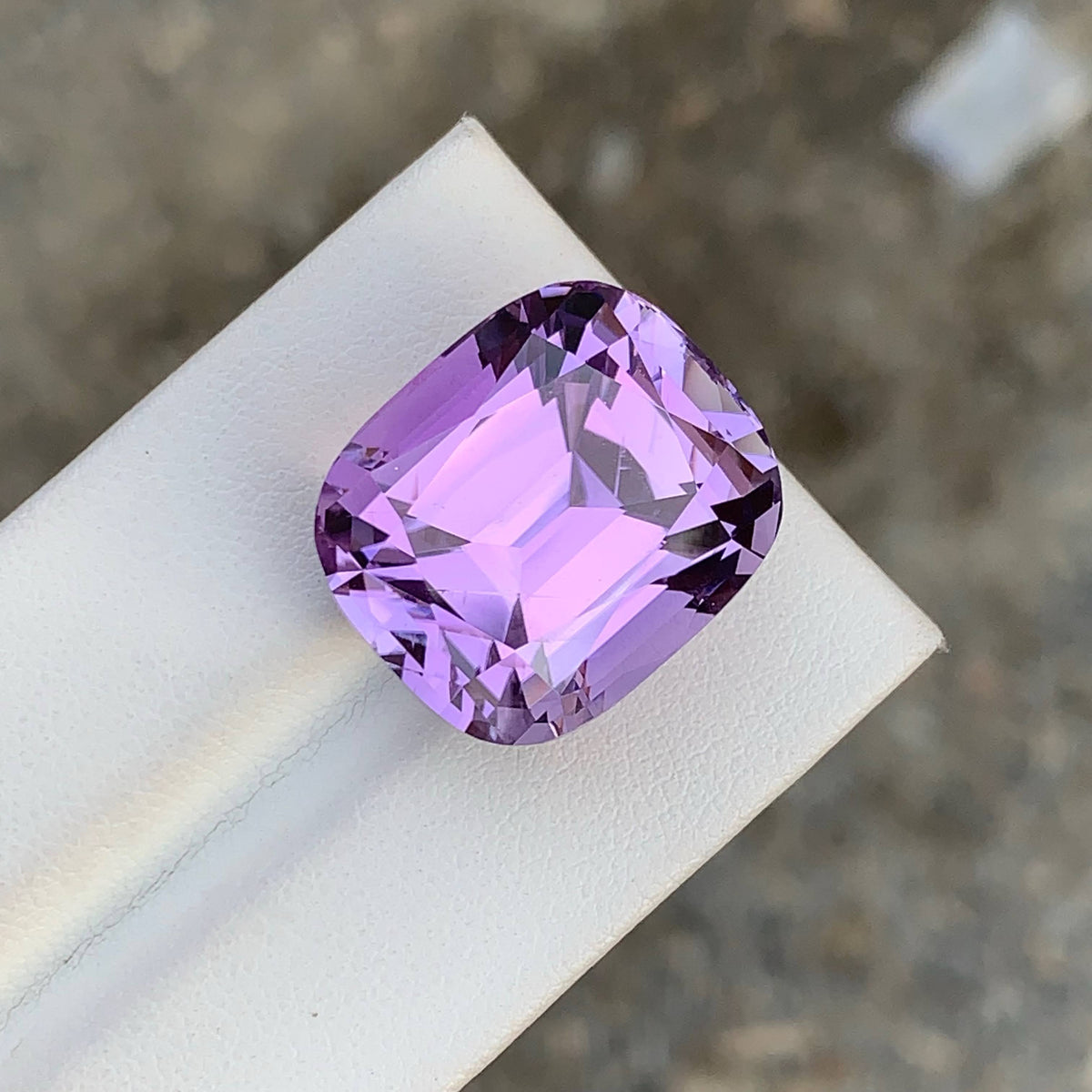 41.00 Carat Natural Loose Purple Kunzite Cushion Cut Afghan Gemstone