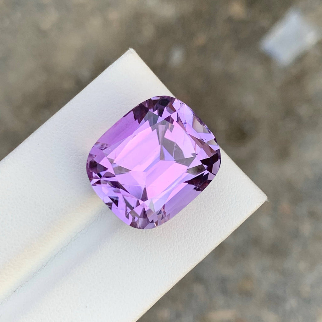 41.00 Carat Natural Loose Purple Kunzite Cushion Cut Afghan Gemstone