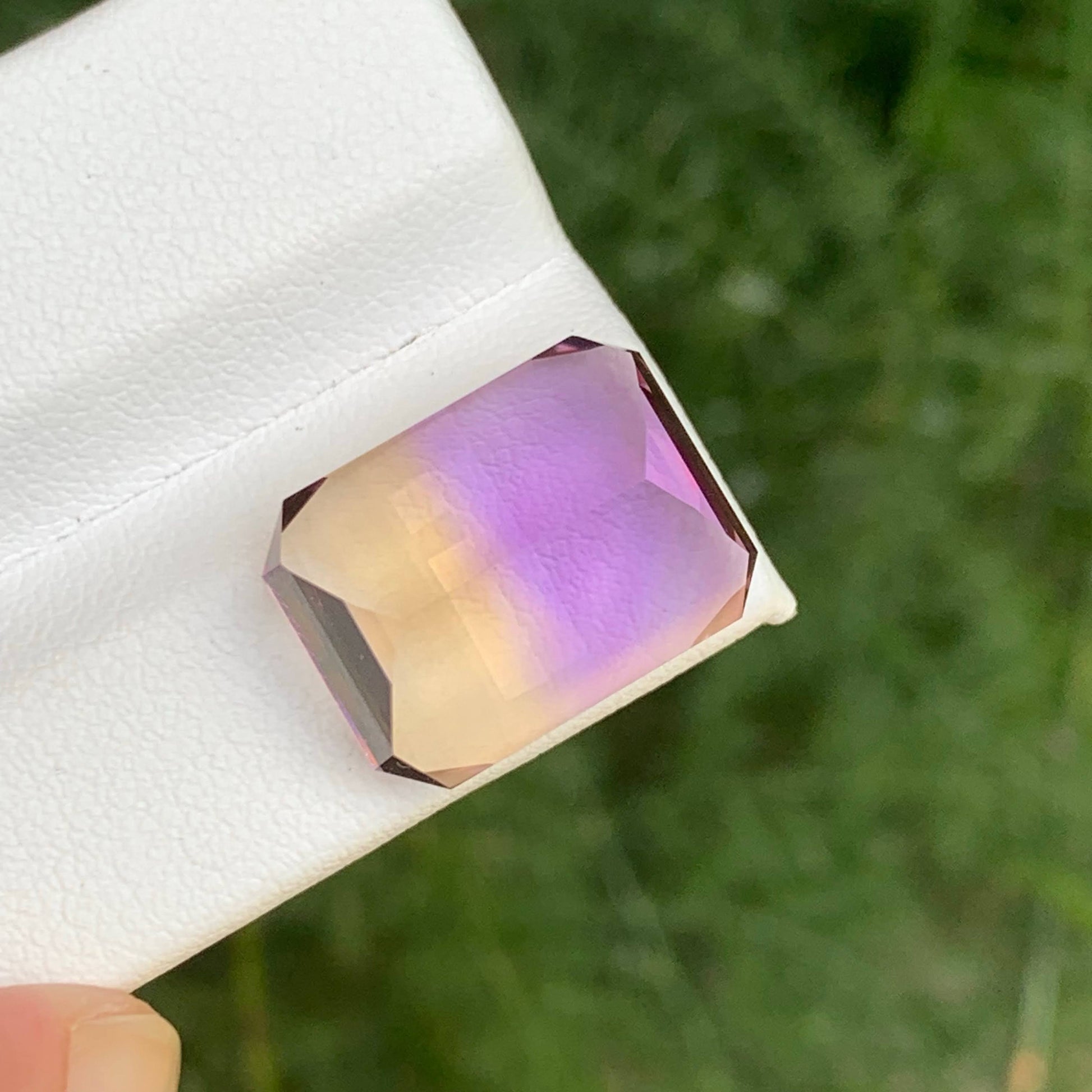 13.50 Carat Bicolor Ametrine Stone