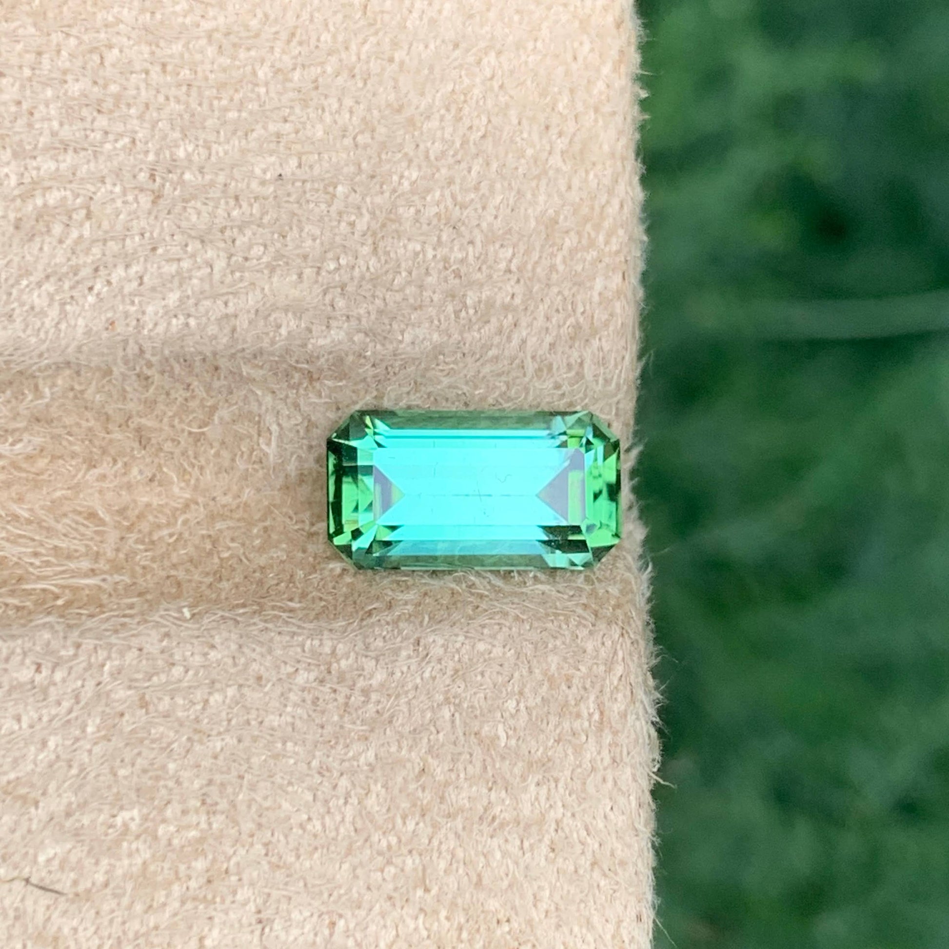 2.40 Carat Mint Tourmaline Stone