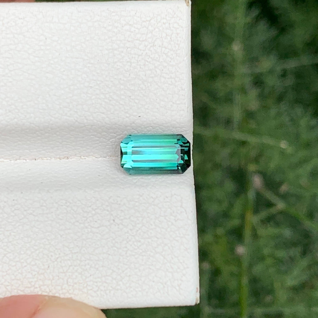 1.45 Carat Bluish Green Tourmaline