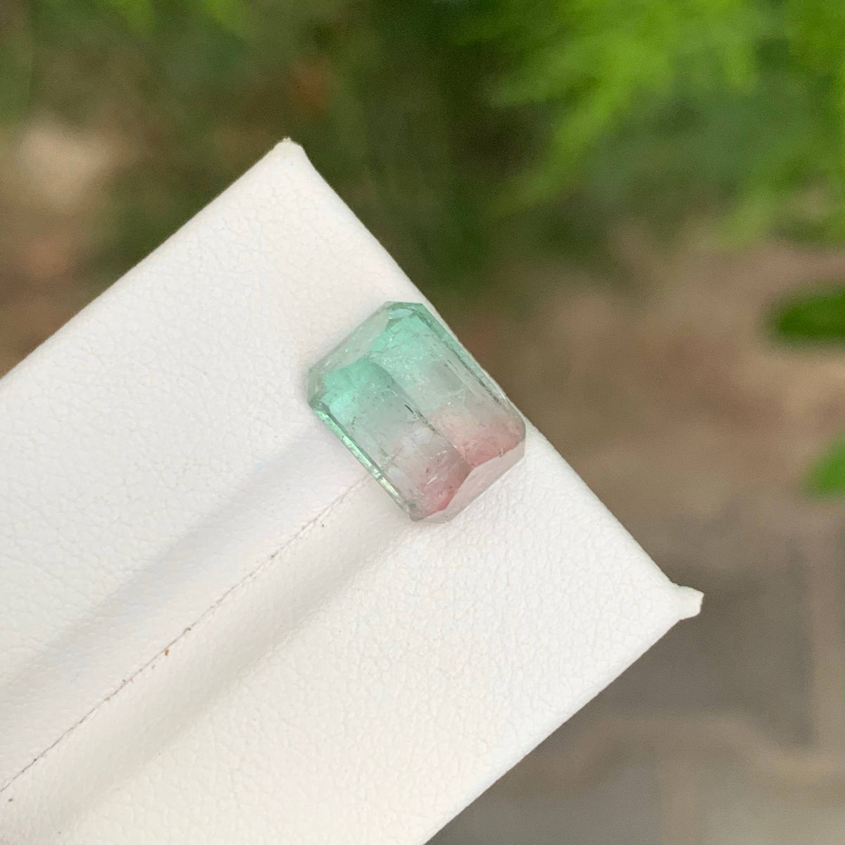 4.95 Carat Natural Bicolor Watermelon Tourmaline Stone Afghan Gemstone