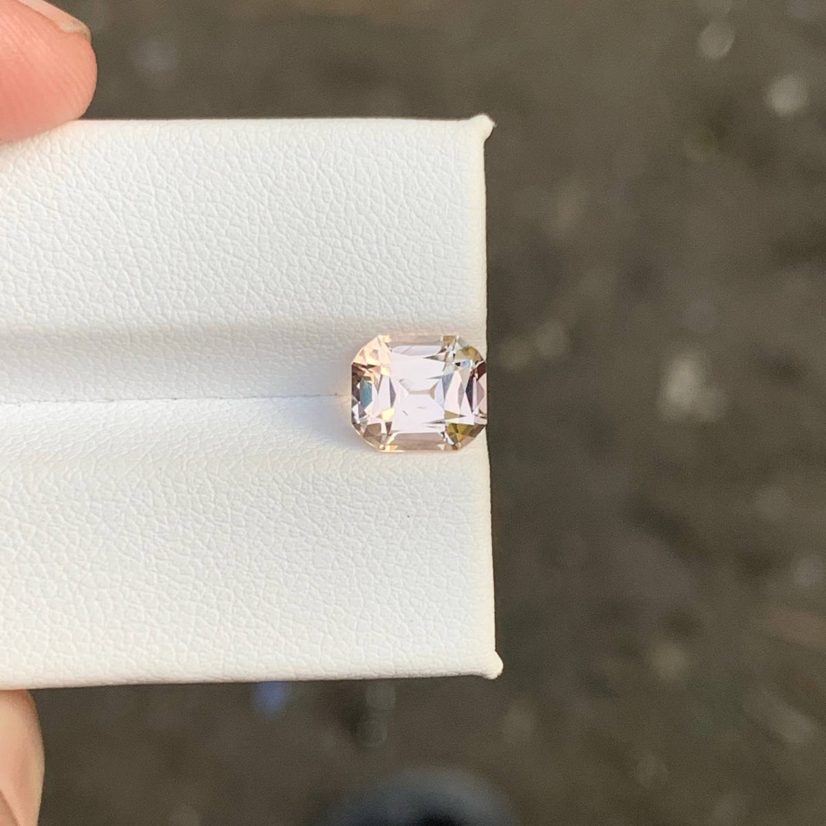 2.45 Carat Golden Topaz Cushion Cut Pakistan VVS Untreated