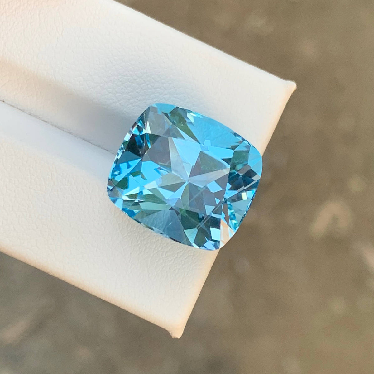 22.10 Carat Natural Loose Sky Blue Color Topaz Fancy Cut African Gemstone