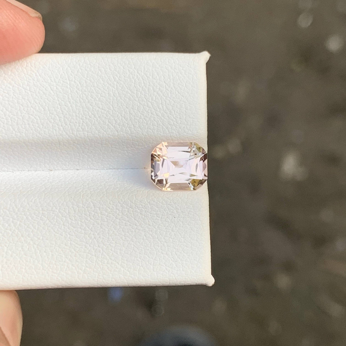 2.45 Carat Golden Topaz Cushion Cut Pakistan VVS Untreated