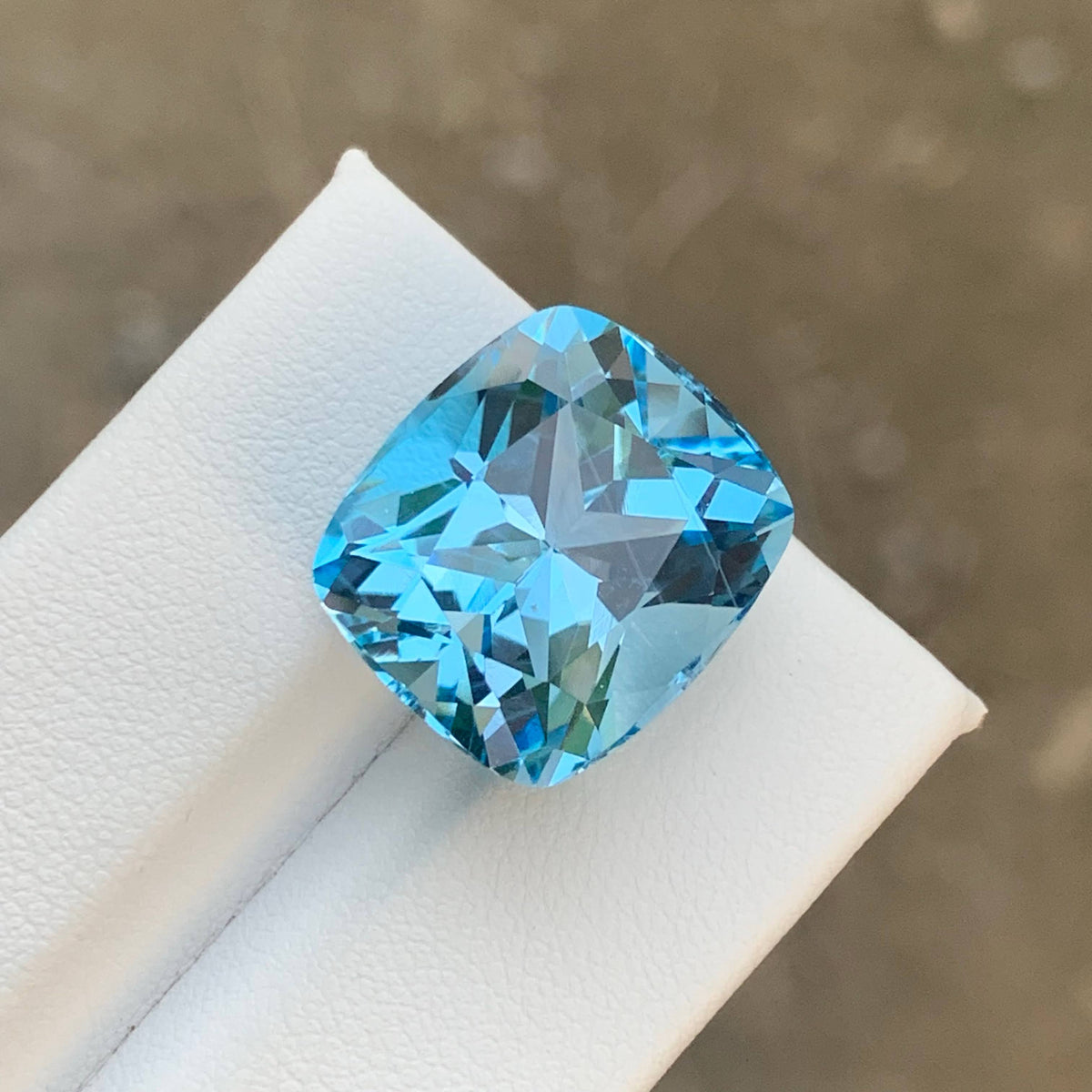 22.10 Carat Natural Loose Sky Blue Color Topaz Fancy Cut African Gemstone