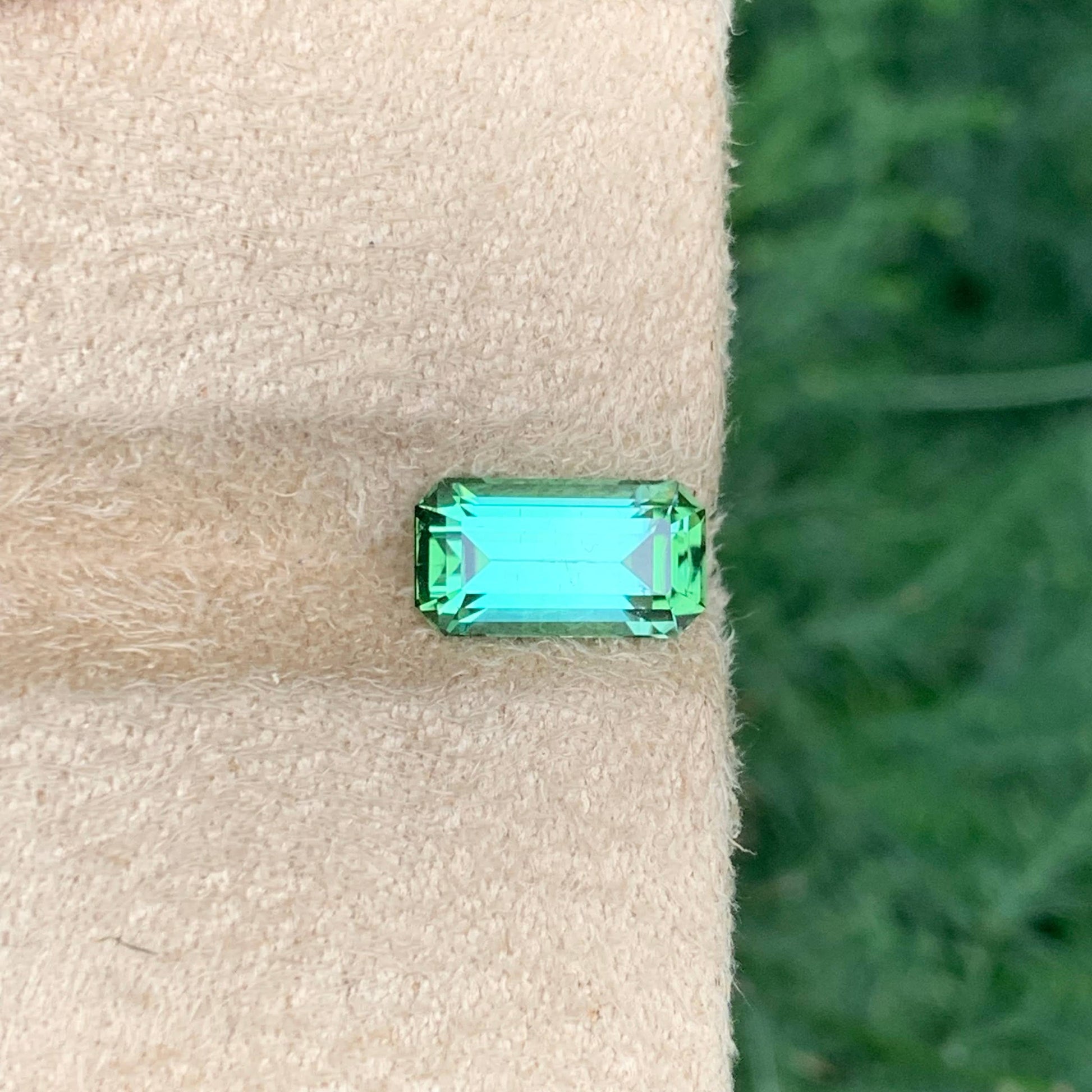 2.40 Carat Mint Tourmaline Stone