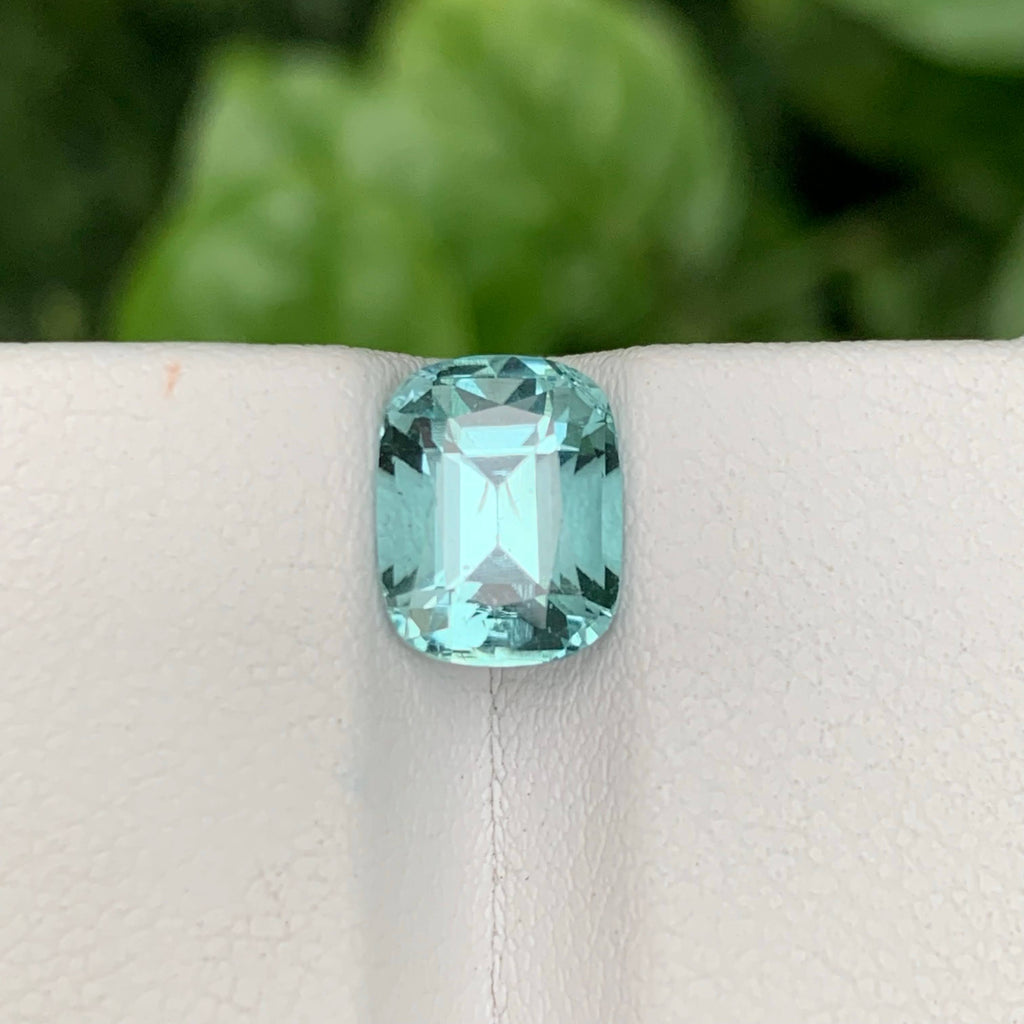  2.40 Ct Natural Seafoam Tourmaline Cushion 