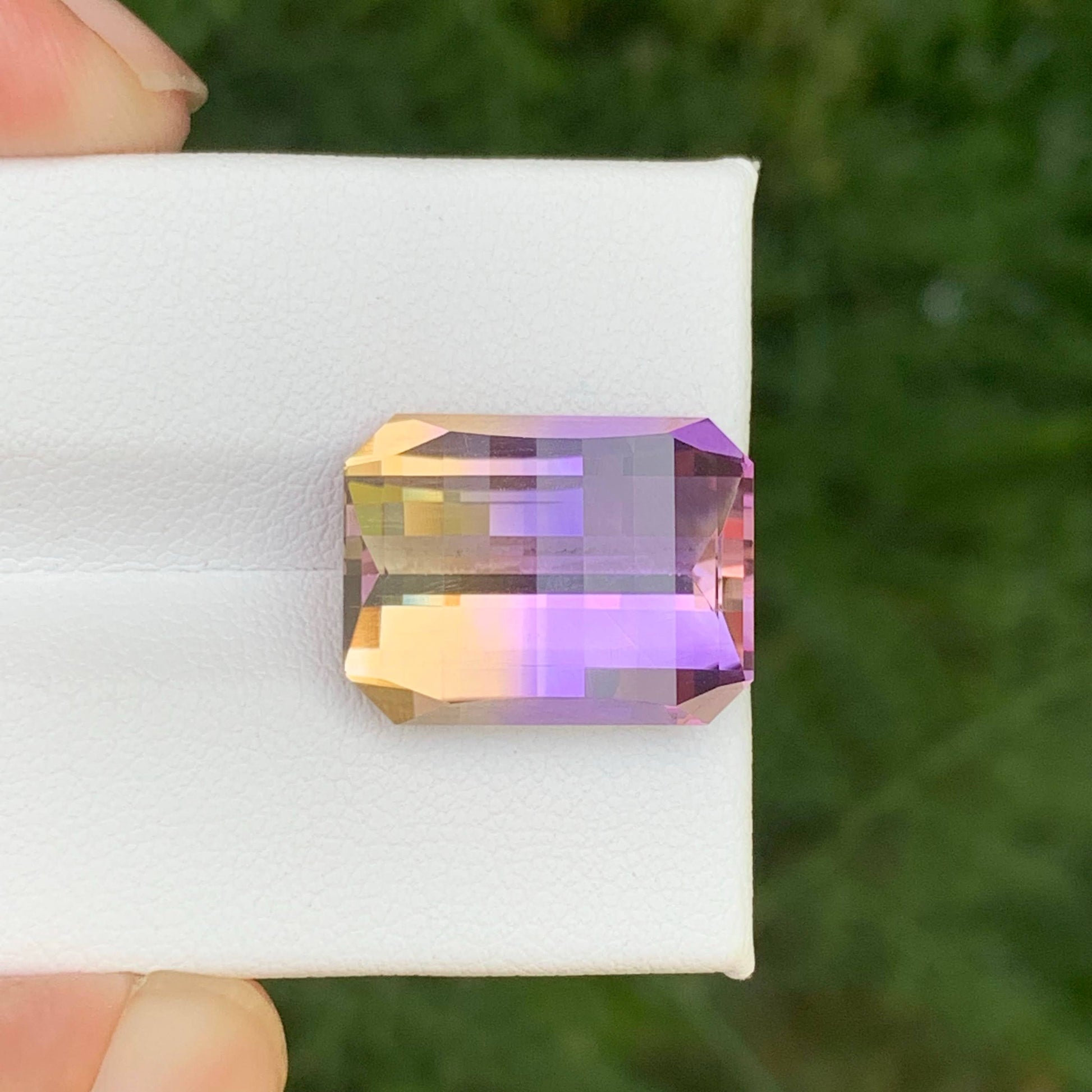 13.50 Carat Bicolor Ametrine Stone