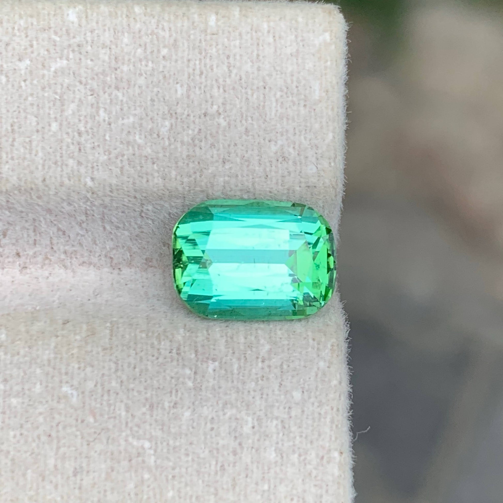 3.40 Carat Mint Green Tourmaline
