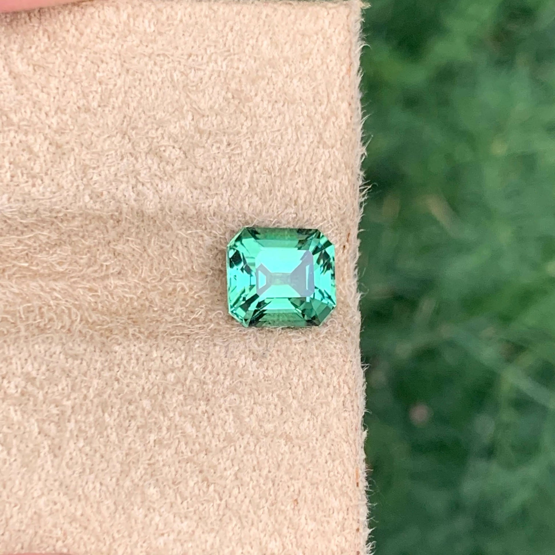 2.30 Carat Bluish Green Tourmaline
