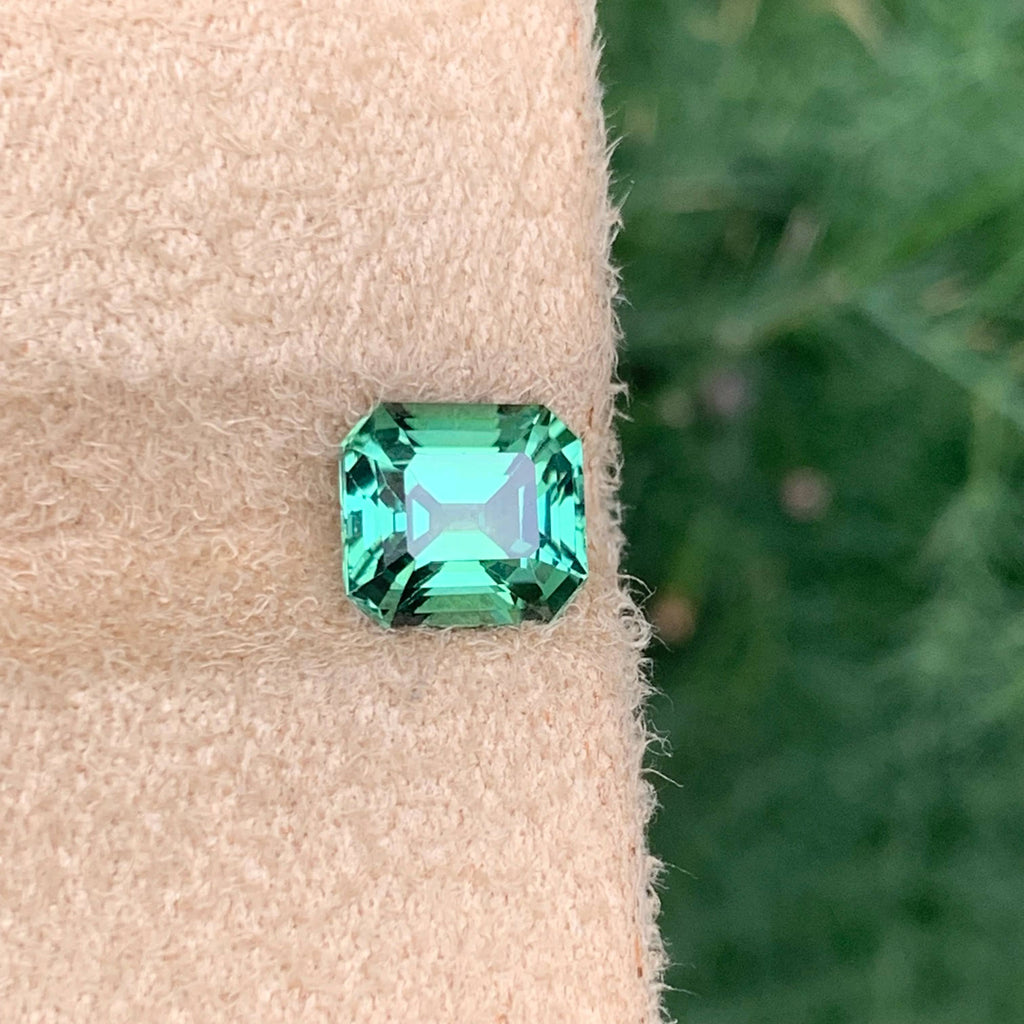 2.30 Carat Bluish Green Tourmaline