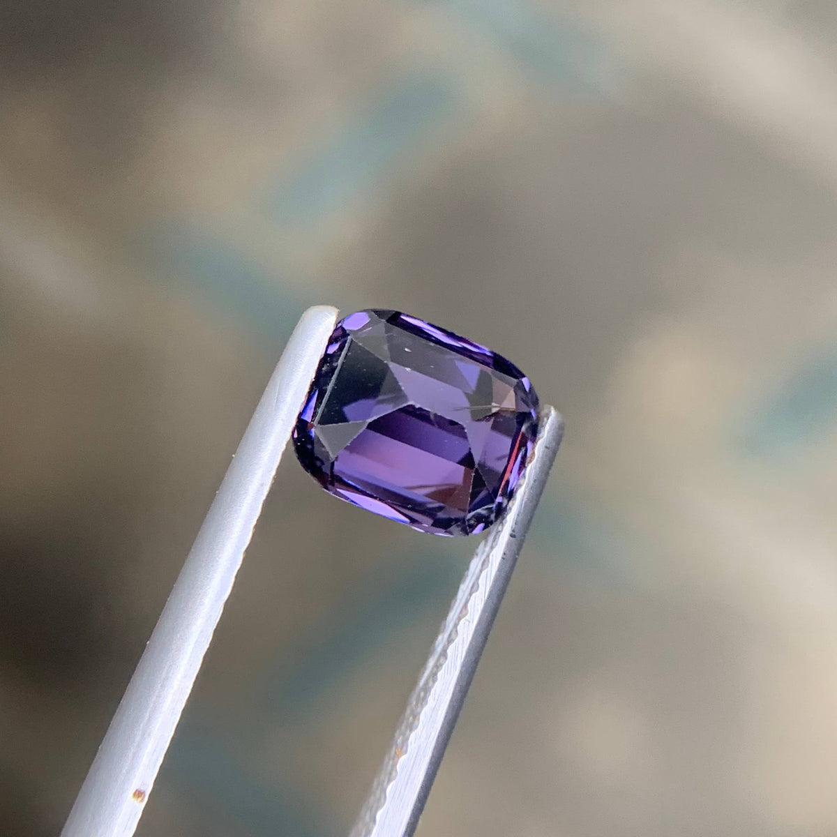 AIG Certified 2.16 Carat Purple Spinel Tanzania VVS Untreated
