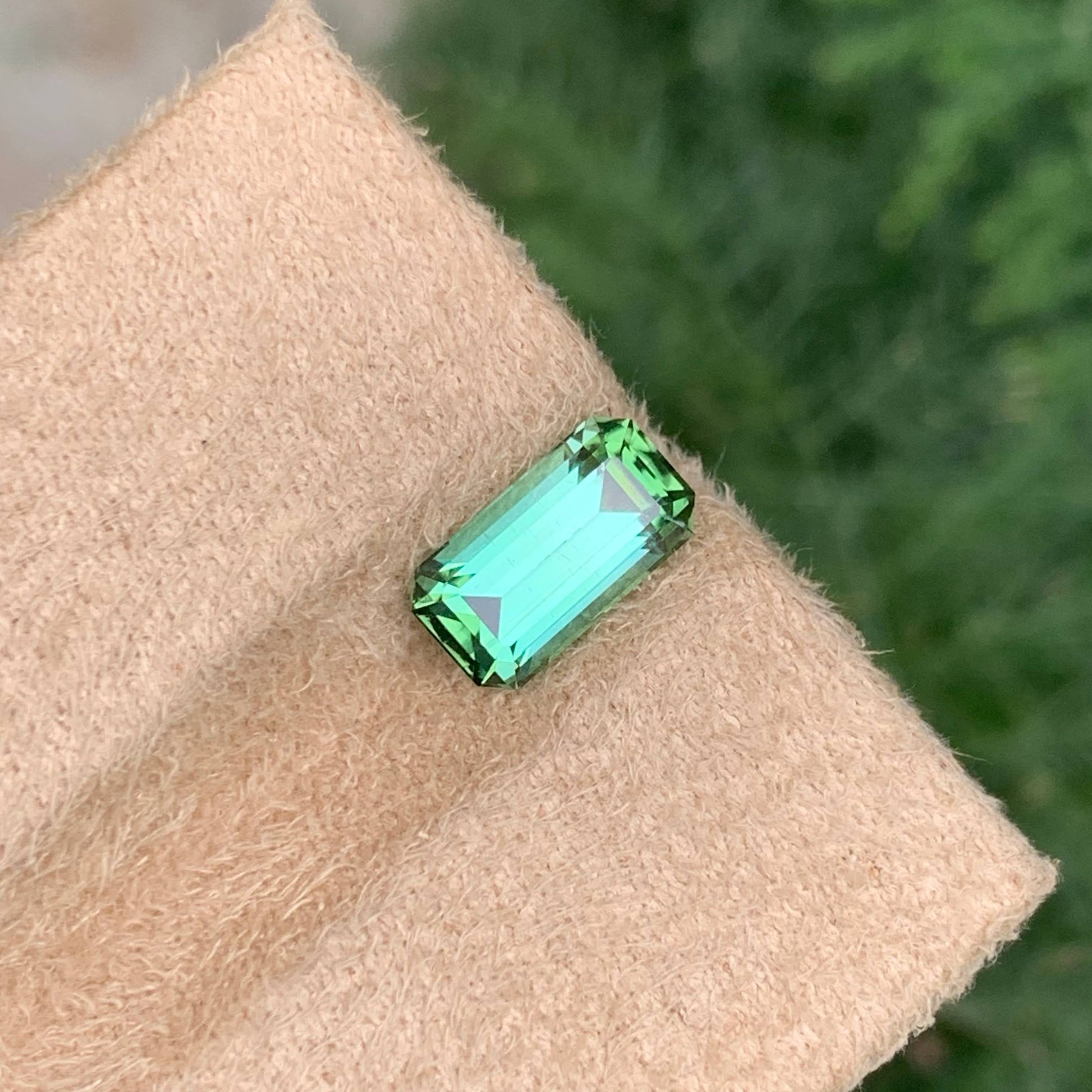 2.40 Carat Mint Tourmaline Stone