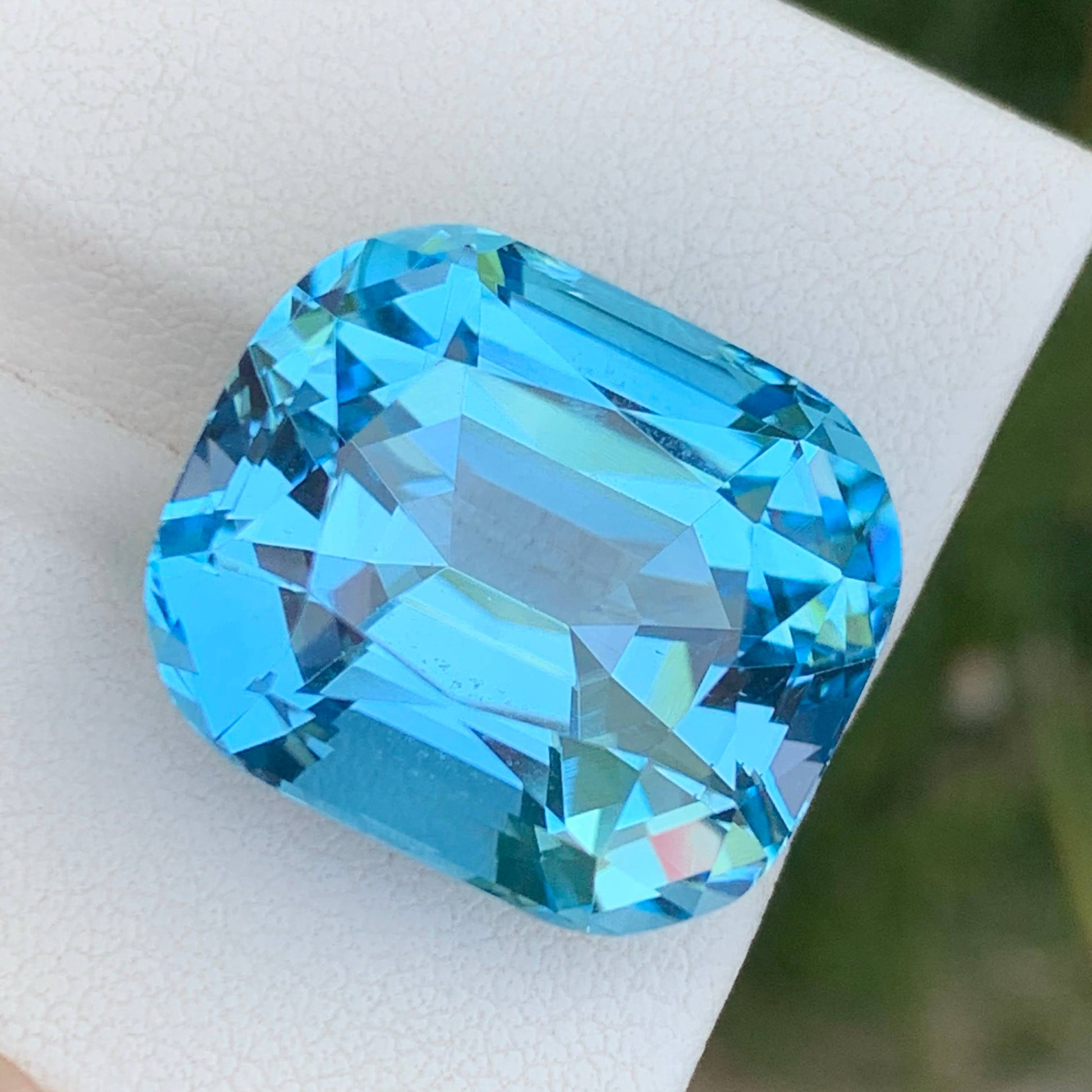 28.65 Carats Sky Blue Topaz