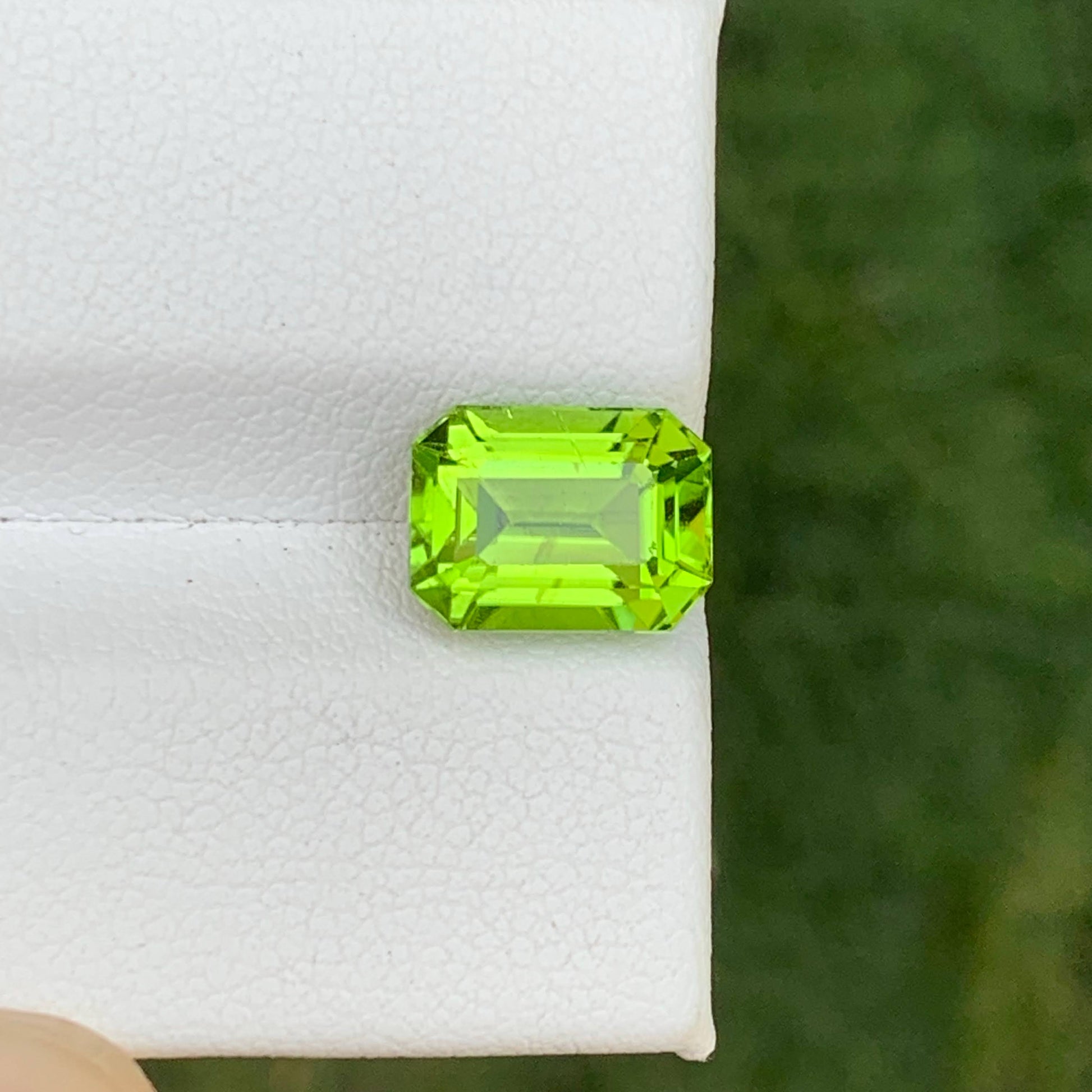 3.65 Carat Apple Green Peridot