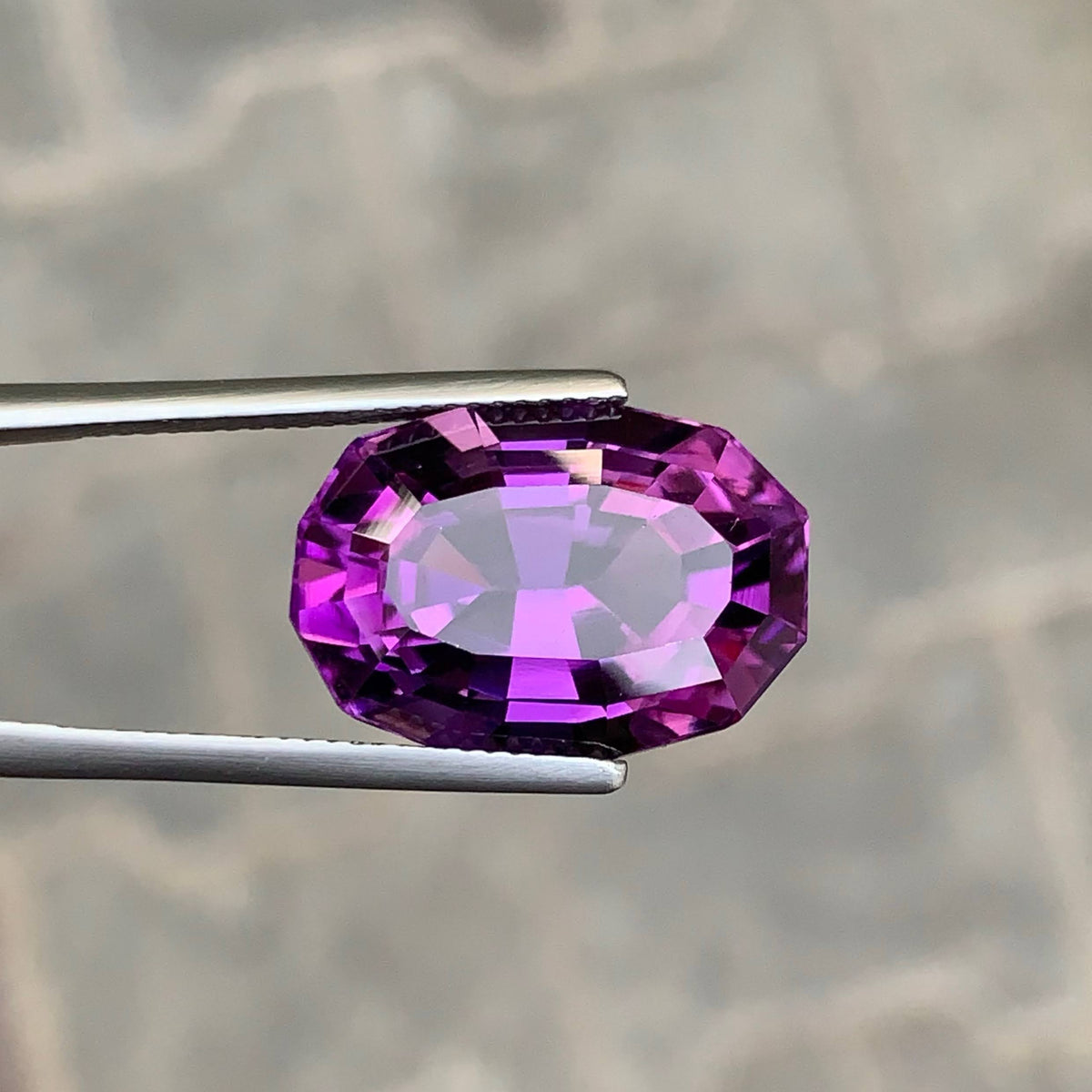15.75 Ct Deep Purple Amethyst Fancy Cut