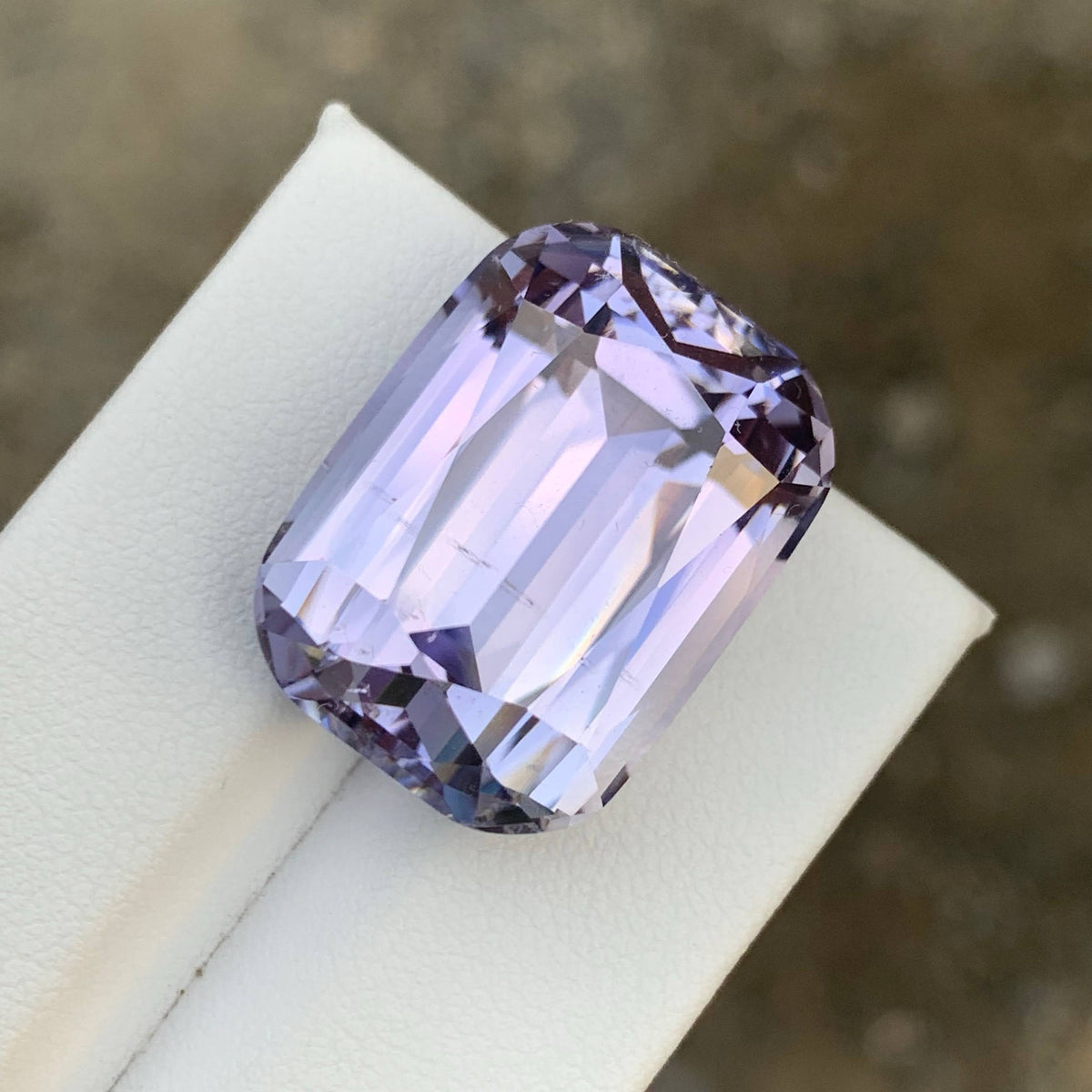 39.00 Carat Natural Loose Purplish No Heat Kunzite Cushion Cut Afghan Gemstone