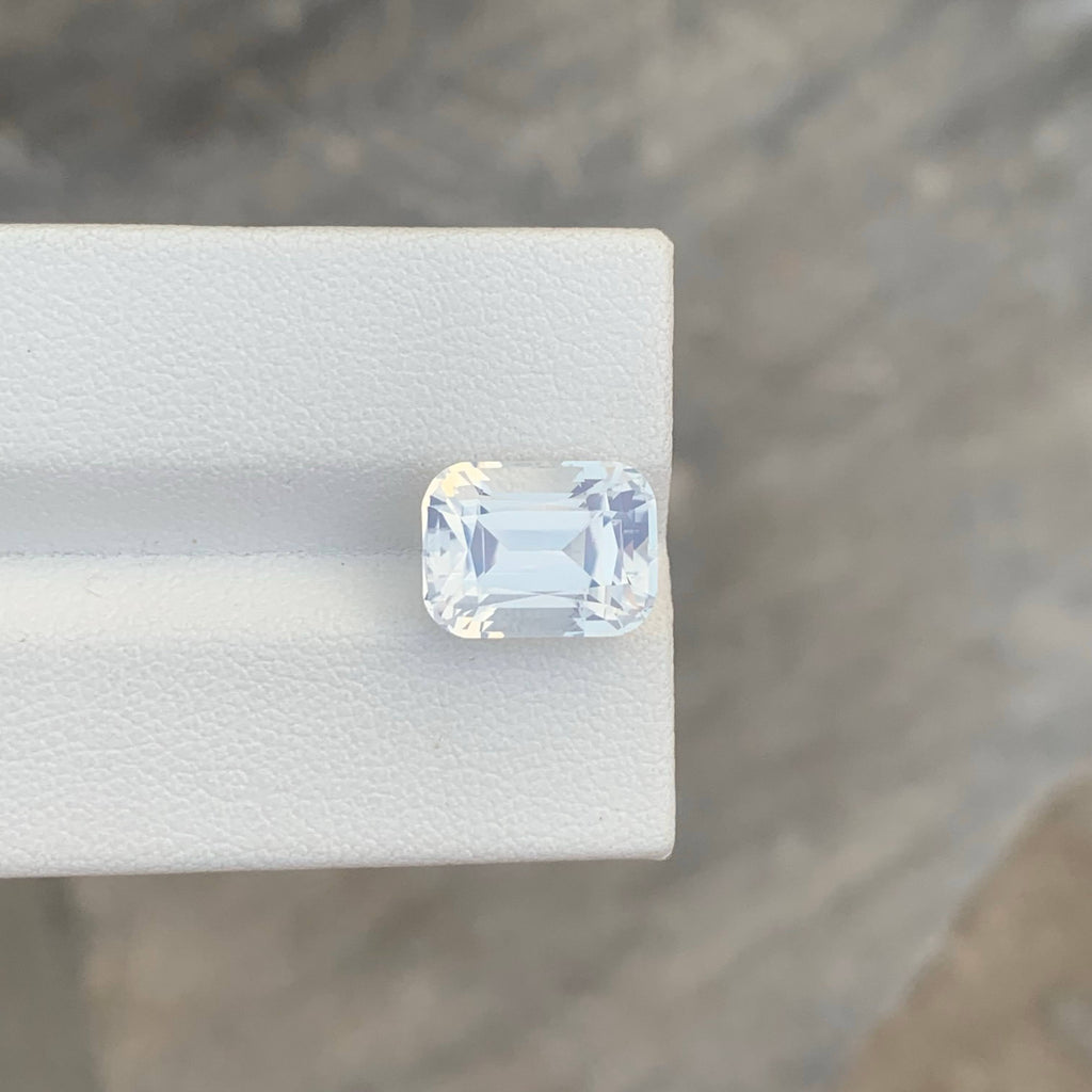 5.30 Carat Milky Quartz Cushion Cut Africa Eye Clean Untreated Gem