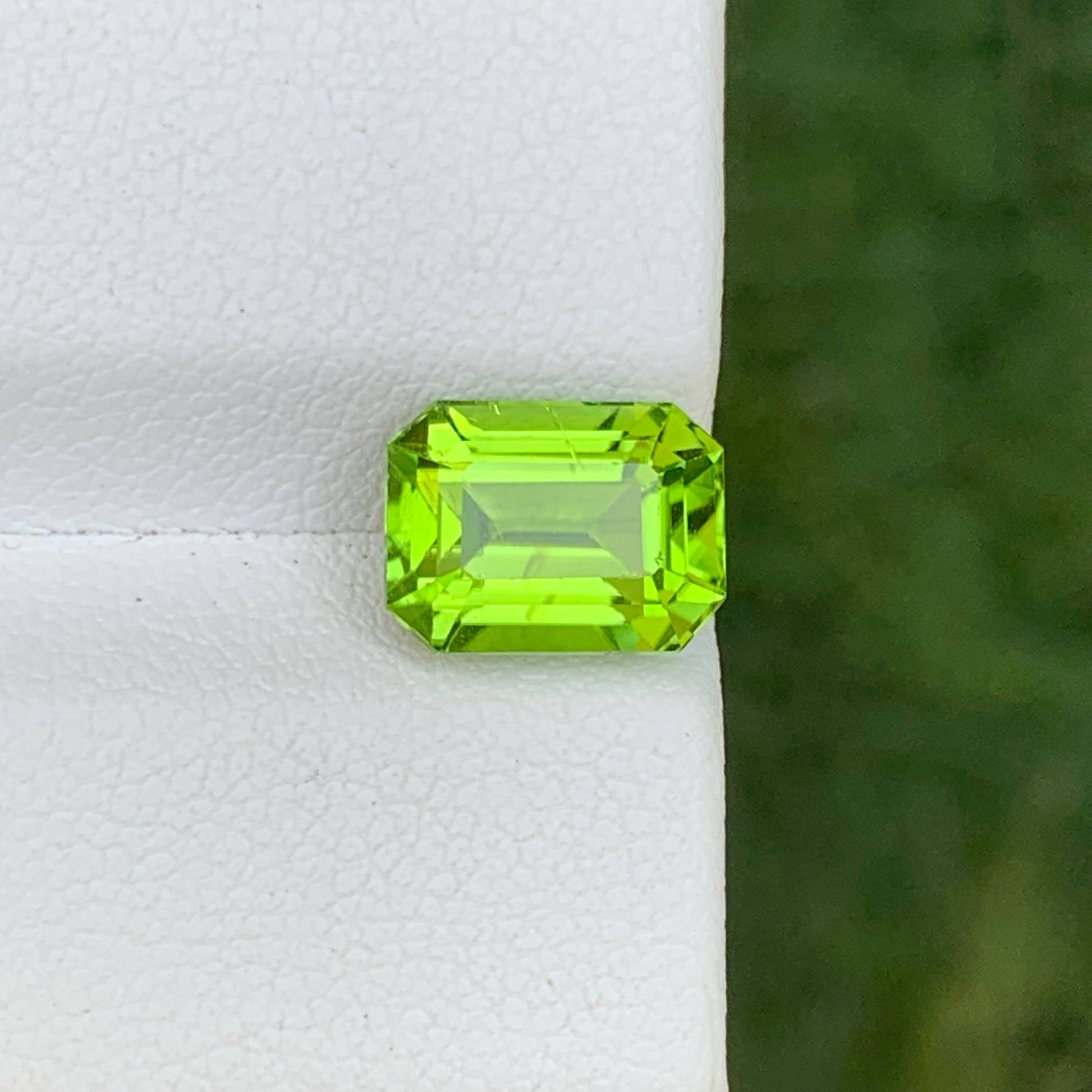 3.65 Carat Apple Green Peridot
