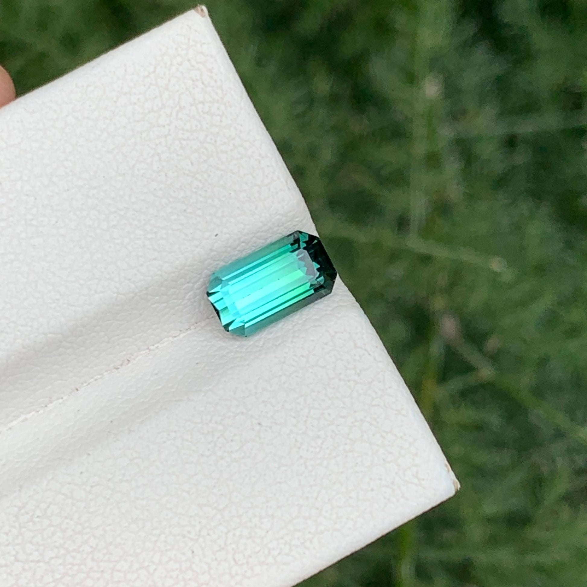 1.45 Carat Bluish Green Tourmaline