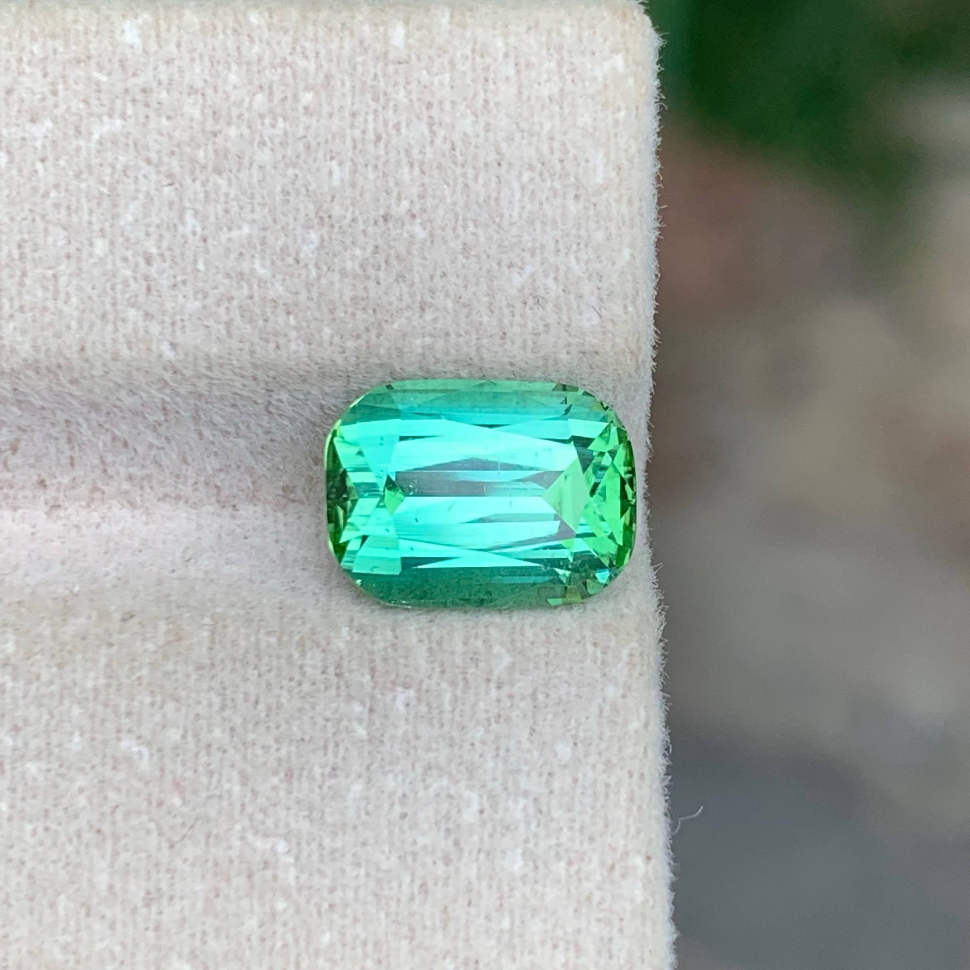 3.40 Carat Mint Green Tourmaline