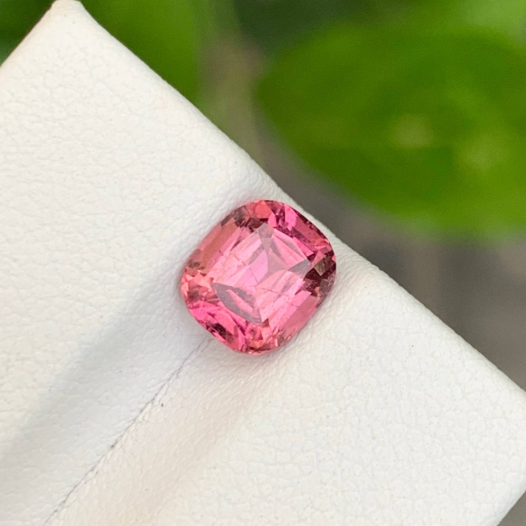 1.65 Ct Pink Tourmaline Cushion Cut