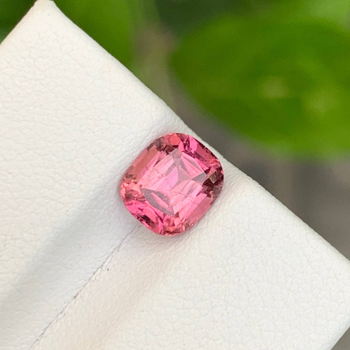 1.65 Ct Pink Tourmaline Cushion Cut
